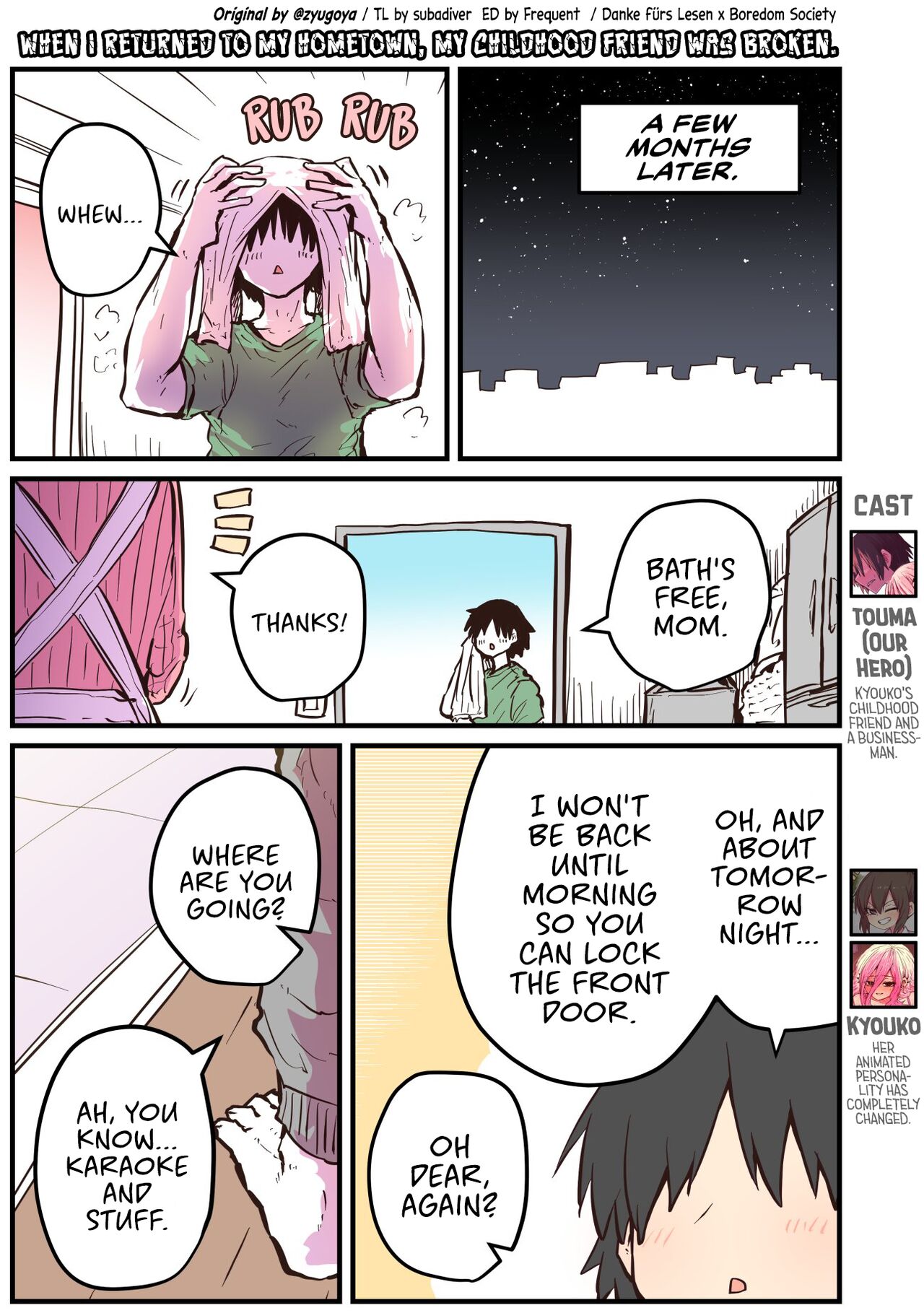 When I Returned to My Hometown, My Childhood Friend was Broken page 94