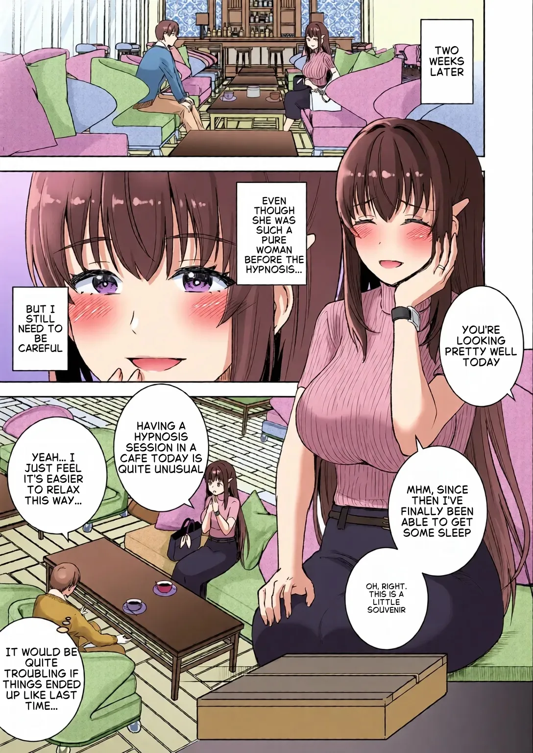 When I used hypnosis to awaken the true nature of a chaste, upper-class housewife...She turned out to be a self- destructive, slutty bitch - Part 2 page 2