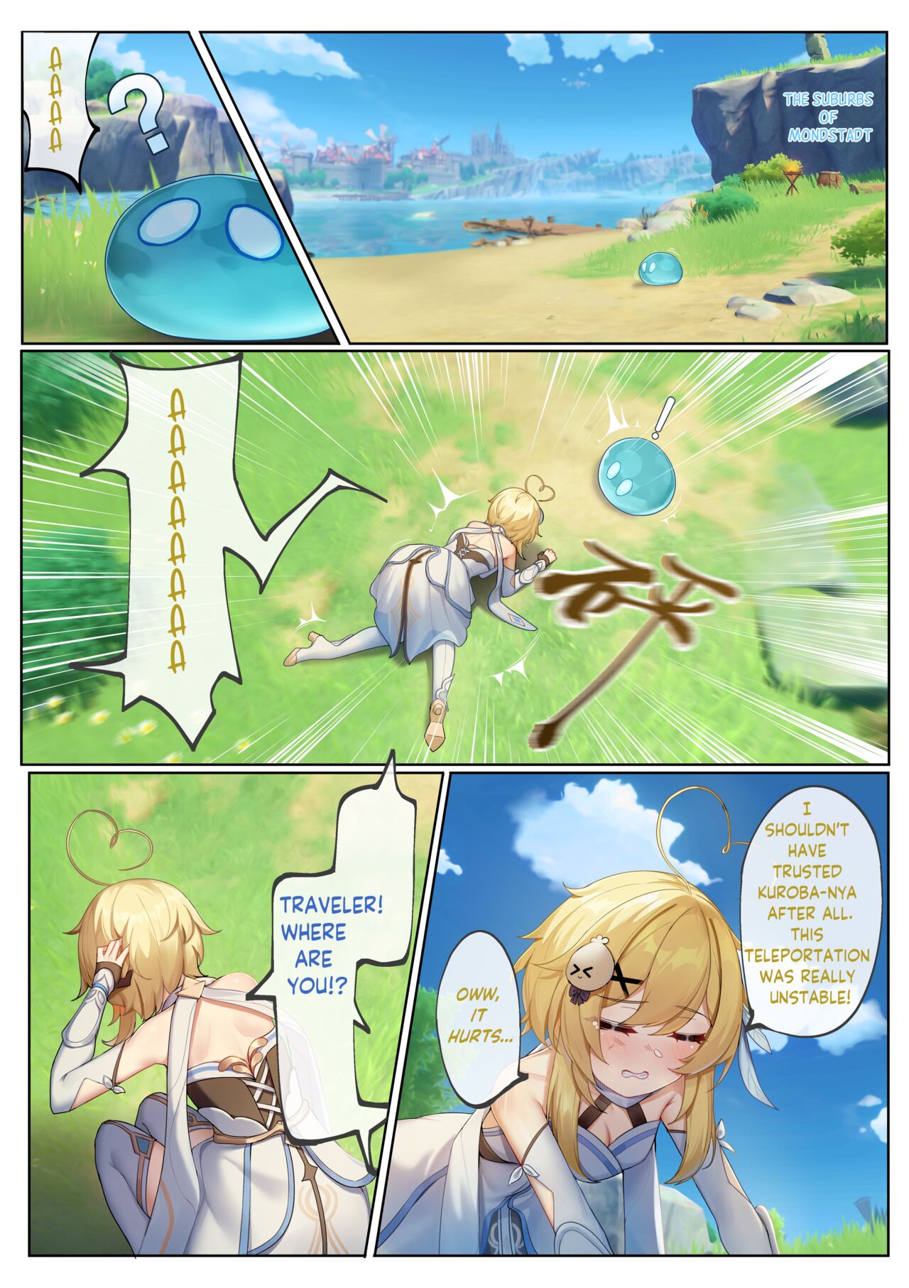 When I was Teleported to Teyvat, A Ley Line Disorder Turned Everyone into Lesbians page 4