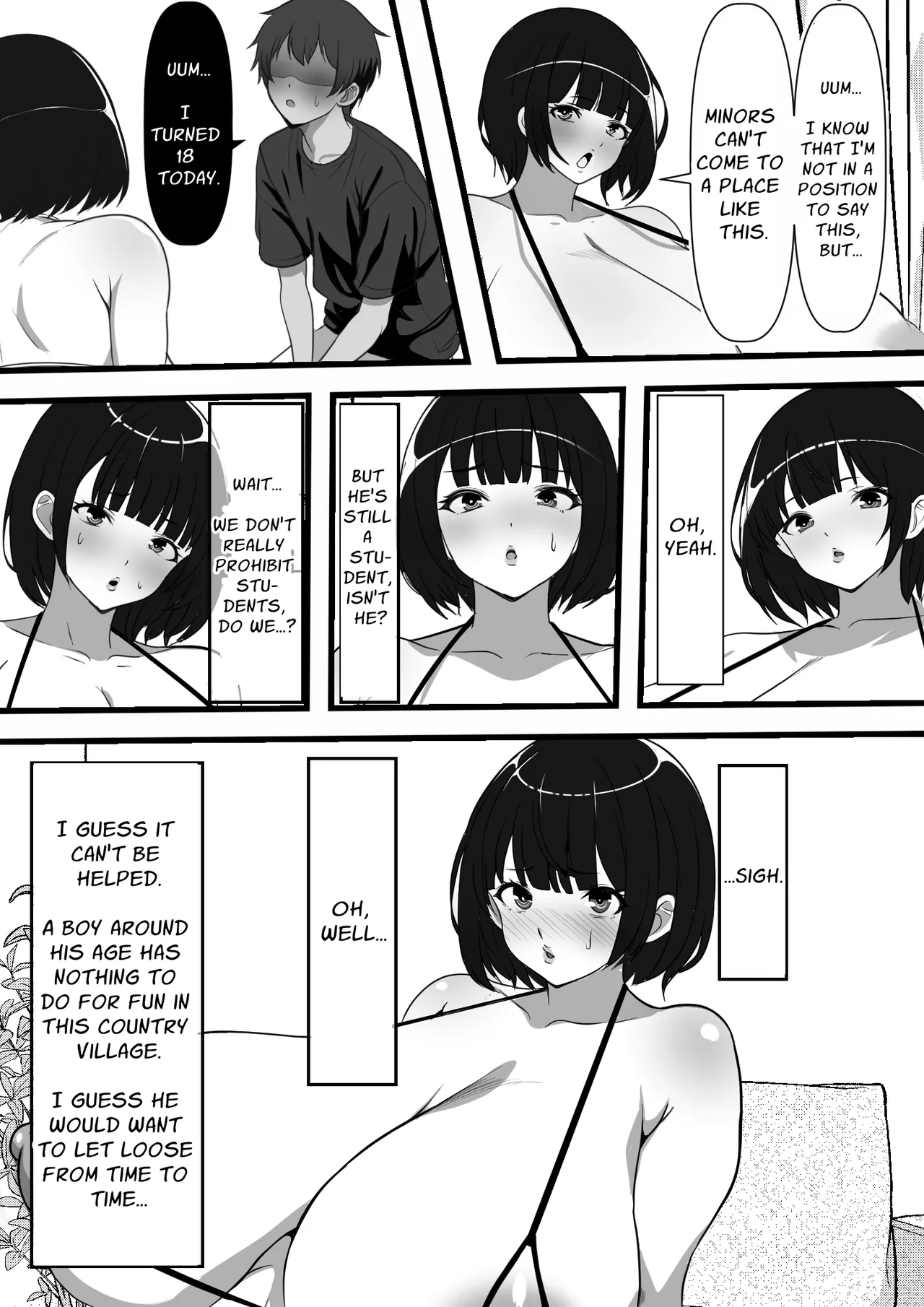 When I Went To The One And Only Brothel In Town, My Friend's Mother Was The Only Prostitute There page 14