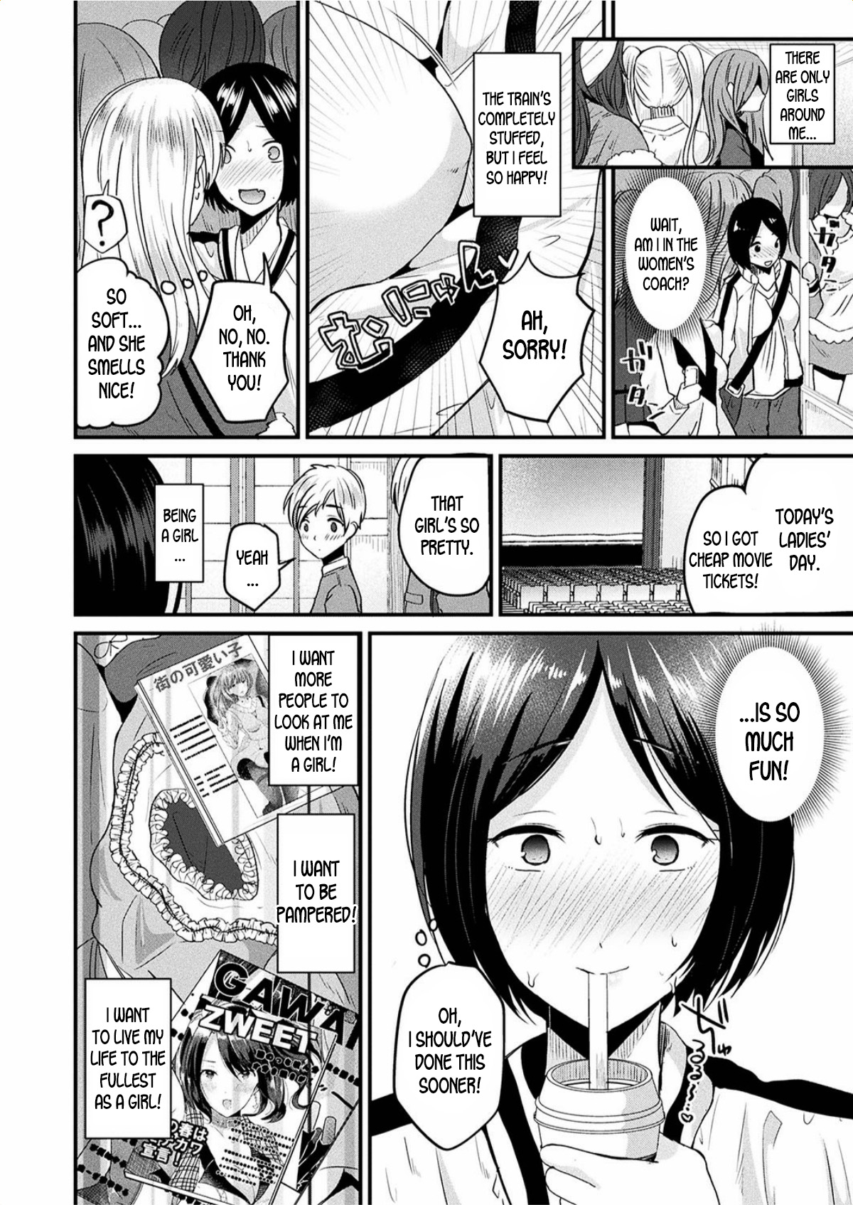 When It Rains, I Turn Into a Girl and Wait For You page 4