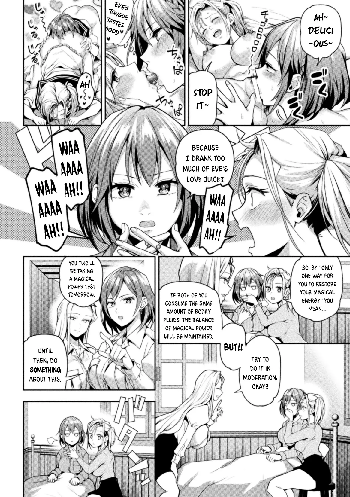 When Magical Girls Kiss Chapter 1-3 (END) + Extra page 63