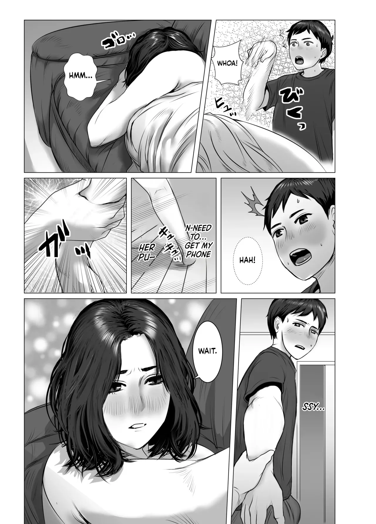 When Mom Gets Drunk, She Makes Mistakes—So I Make Them Too page 12