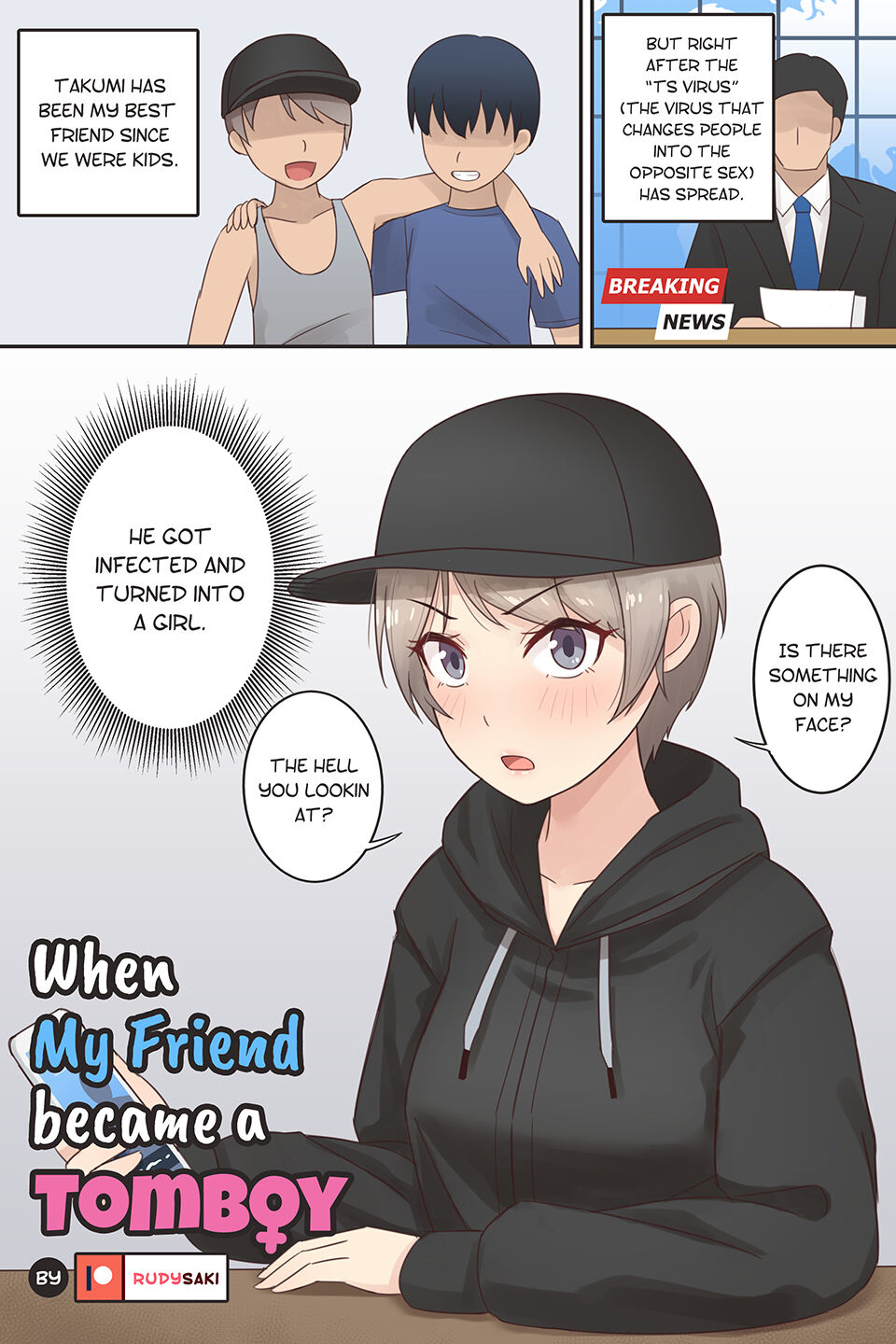 When My Friend Became a Tomboy page 1