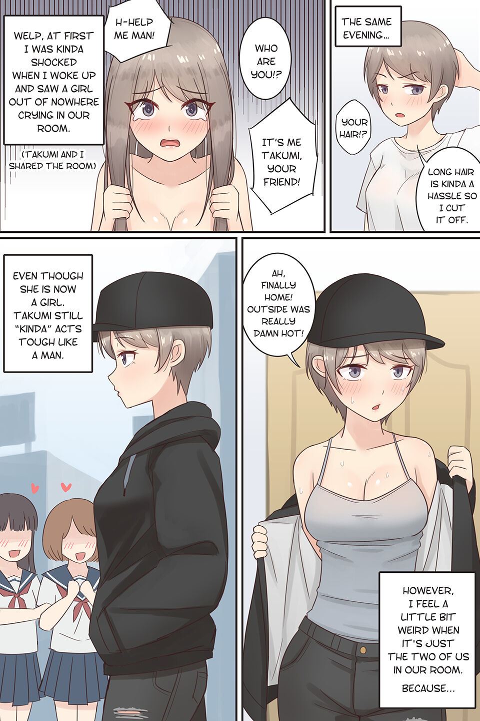 When My Friend Became a Tomboy page 2