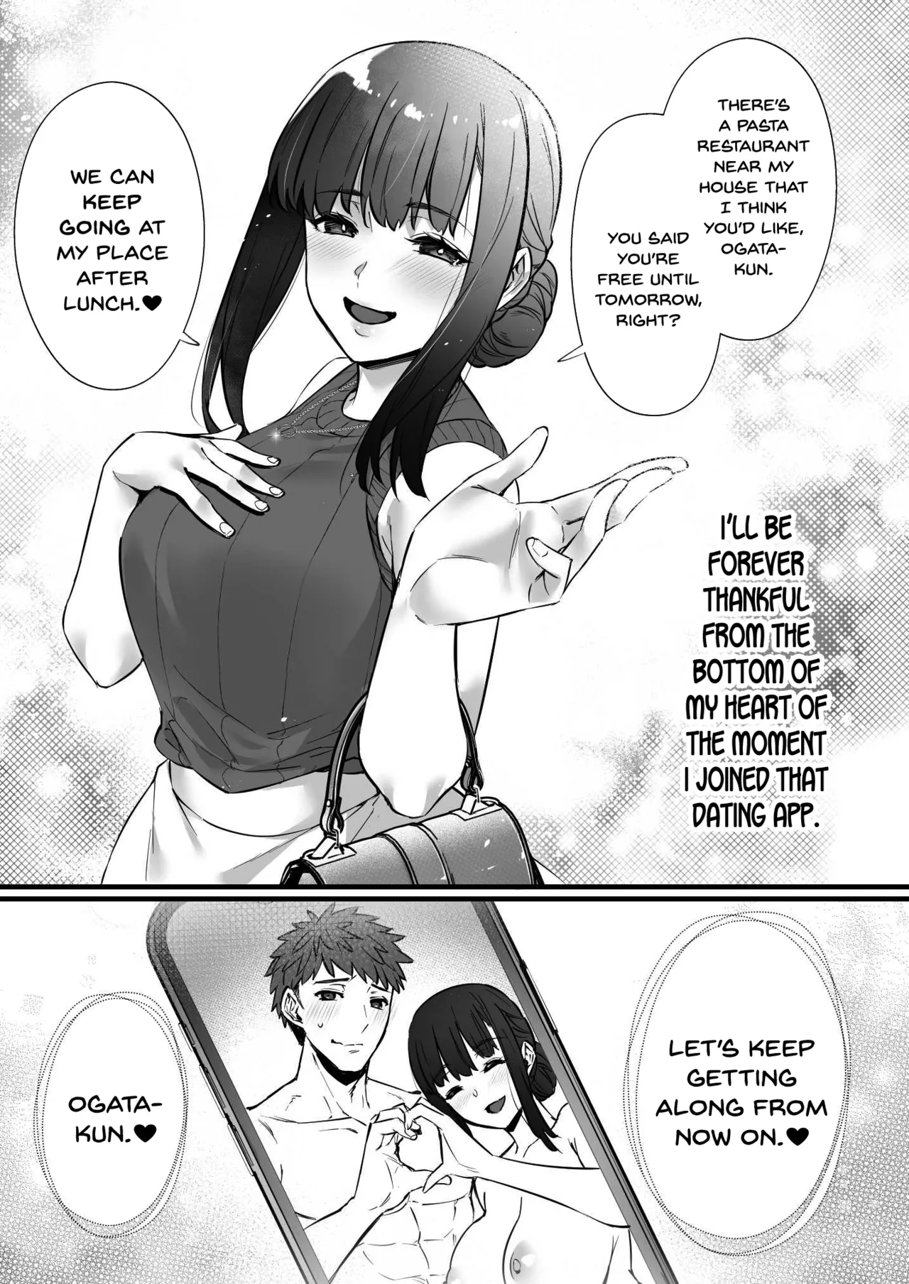 When My Huge-Dicked Self Used a Dating App and Met a Super-Perverted Woman with Whom I Have the Best Compatibility 3 page 43