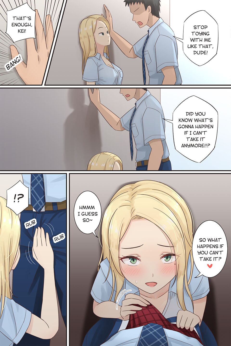 When My Pervy Friend Became a Girl page 3