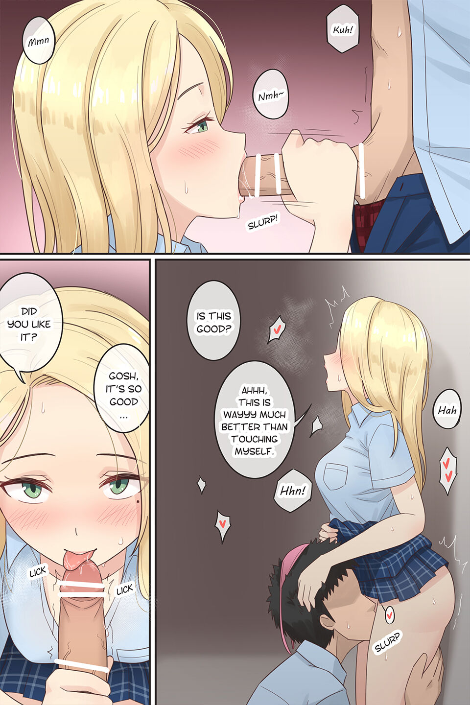 When My Pervy Friend Became a Girl page 4