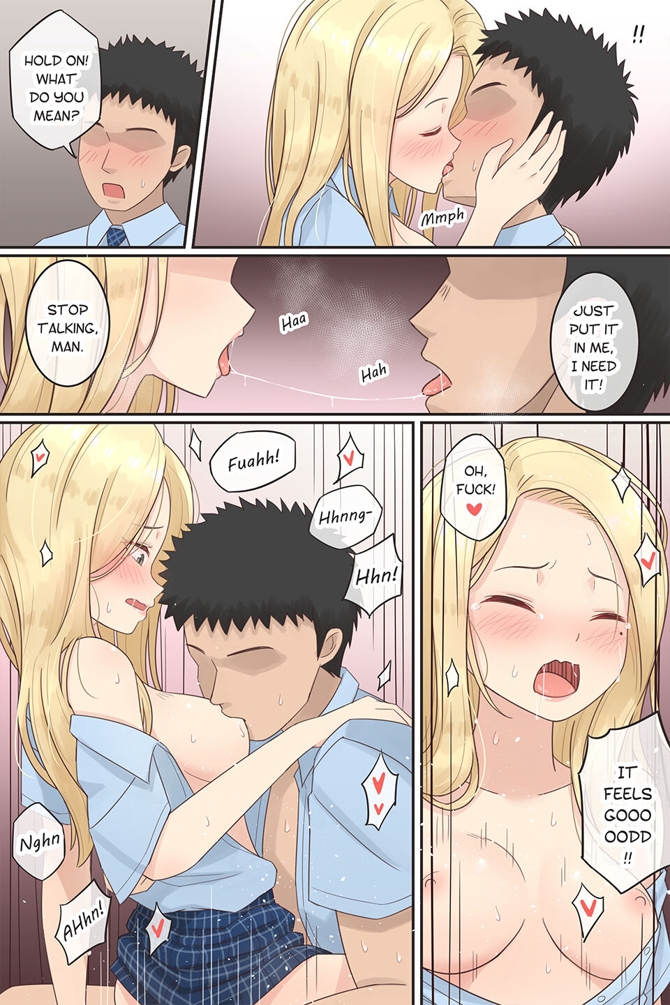 When My Pervy Friend Became a Girl page 6