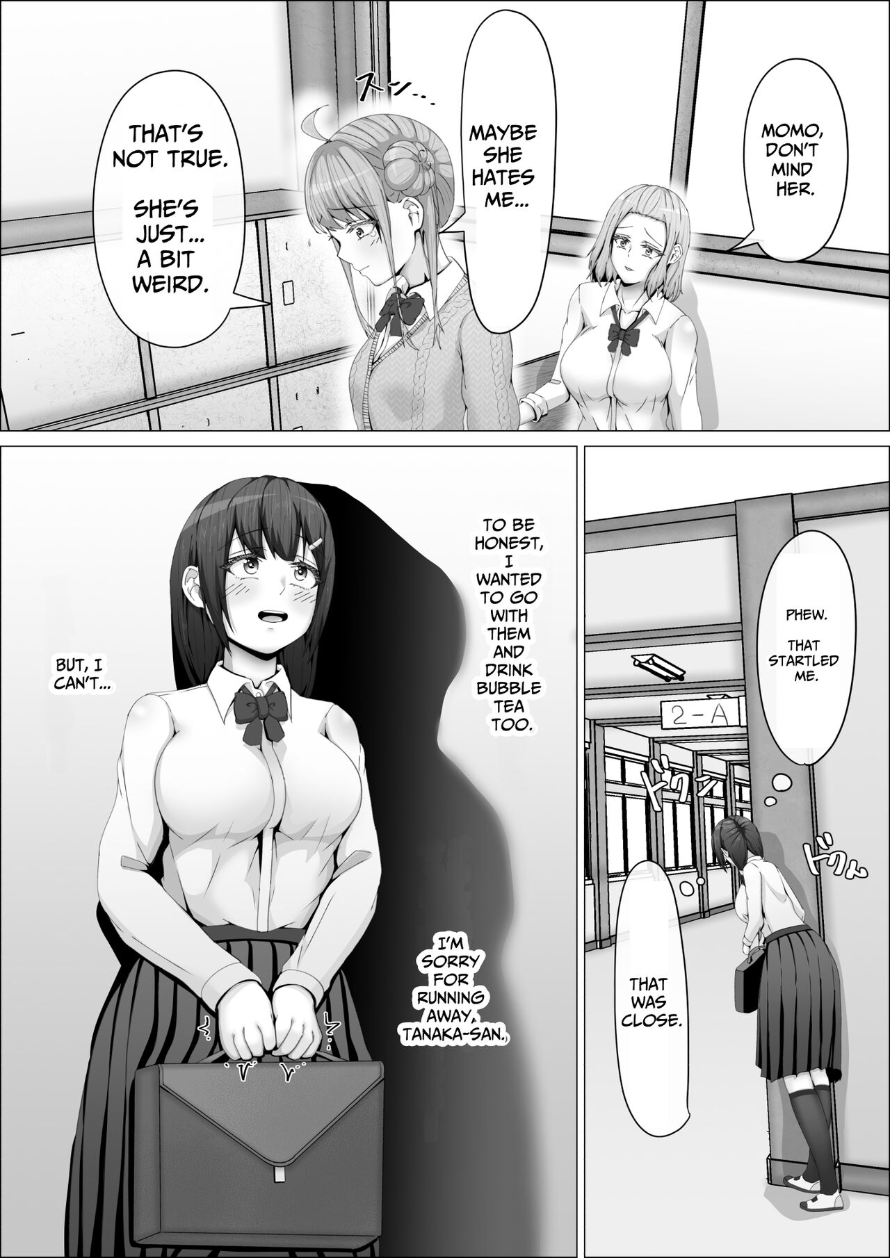 When The Gals In My Class Found Out That I Was A Futanari, They Started Freaking Out. #1 Nanami-chan Toilet Assault Fellatio Edition page 9