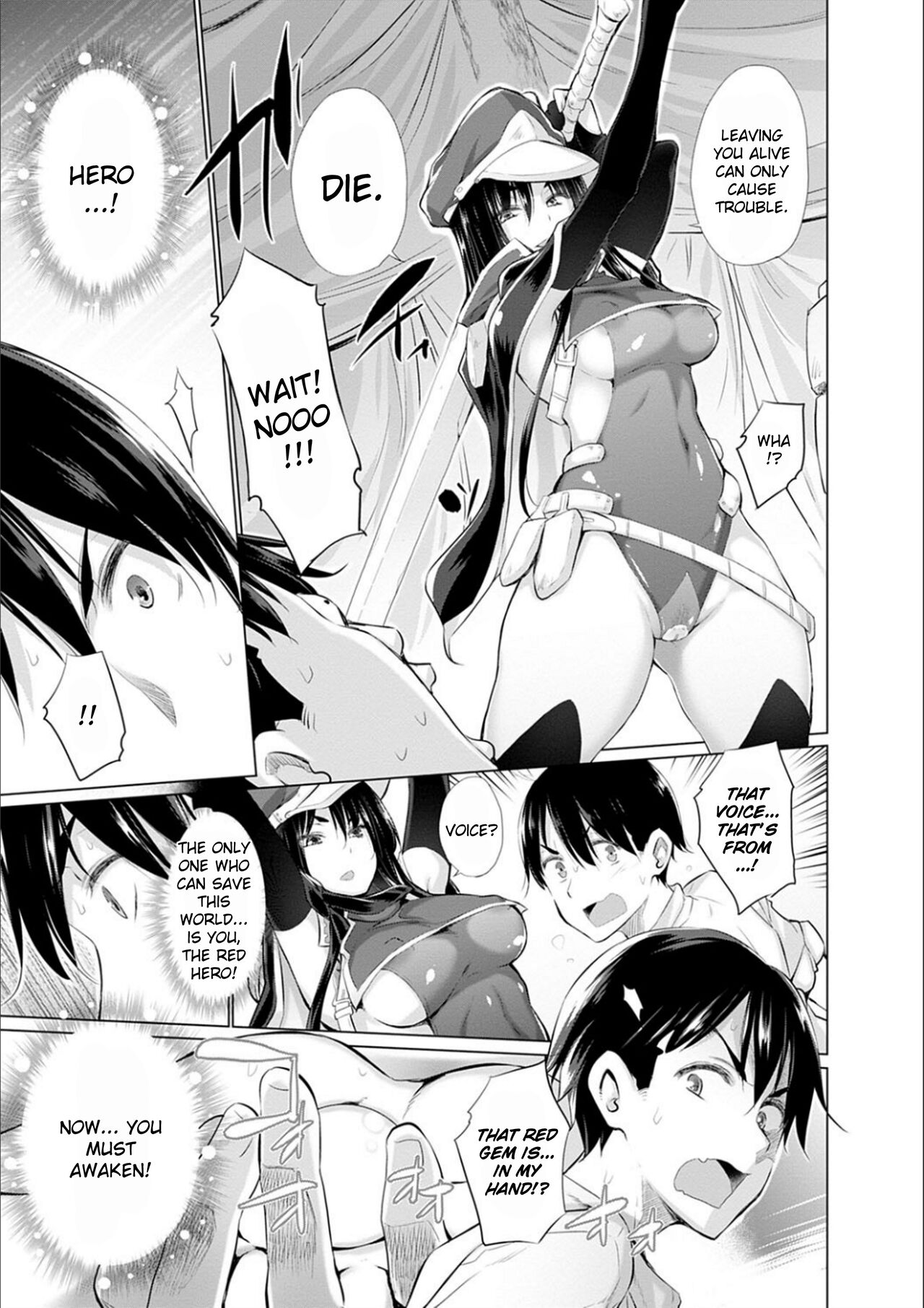 While Jerking Off I Came a Red Gem and got Transported Ch. 1-3 page 13