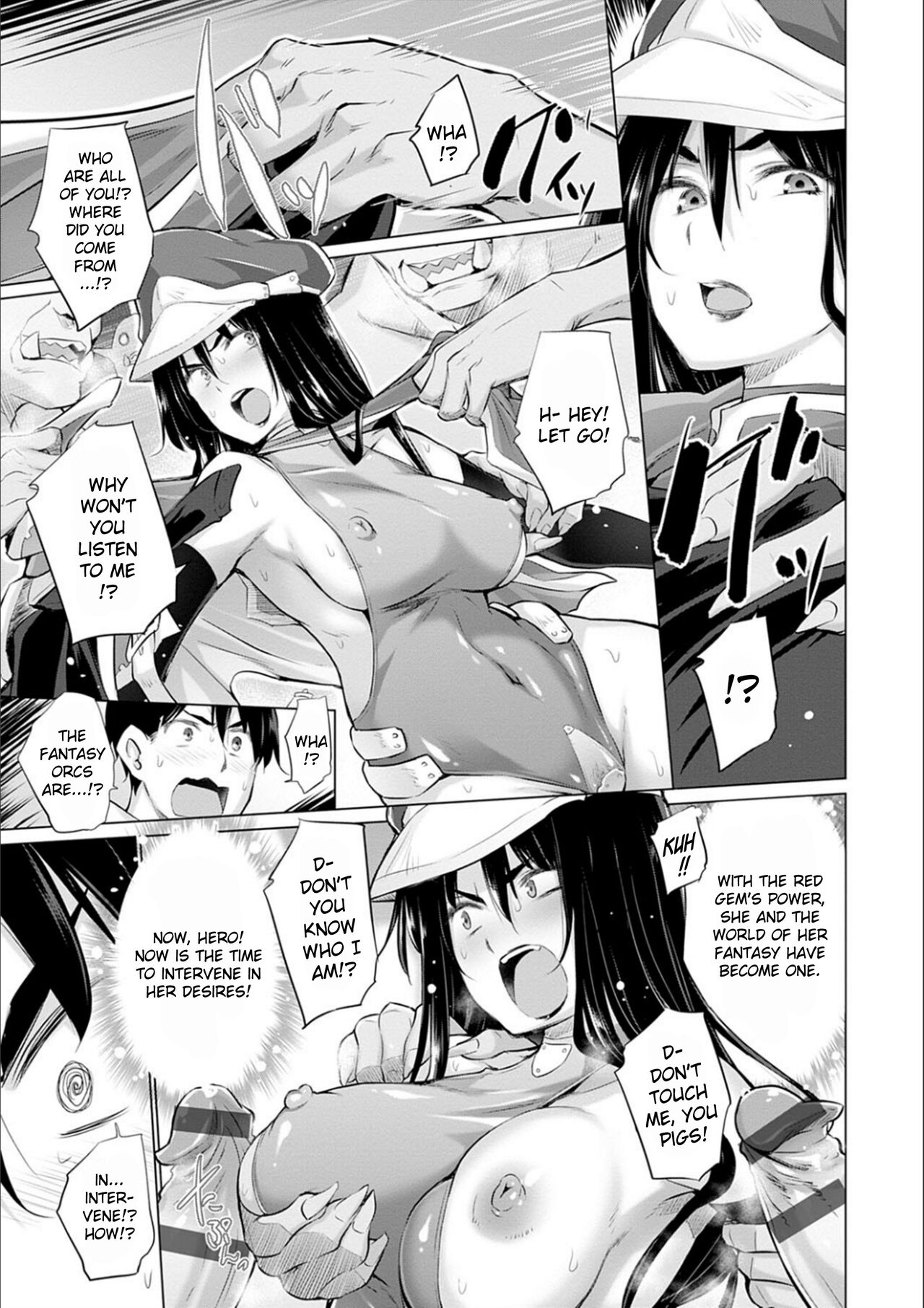 While Jerking Off I Came a Red Gem and got Transported Ch. 1-3 page 19