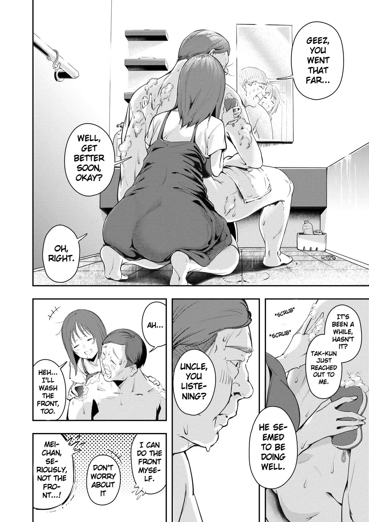 While My Childhood Friend Was Away in Tokyo I Slept With His Dad page 10