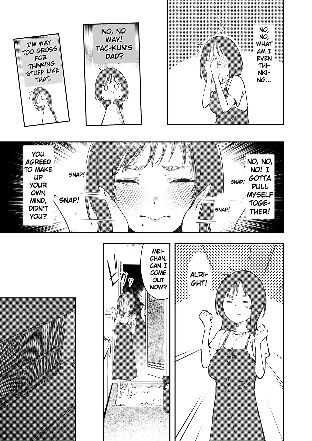While My Childhood Friend Was Away in Tokyo I Slept With His Dad page 13