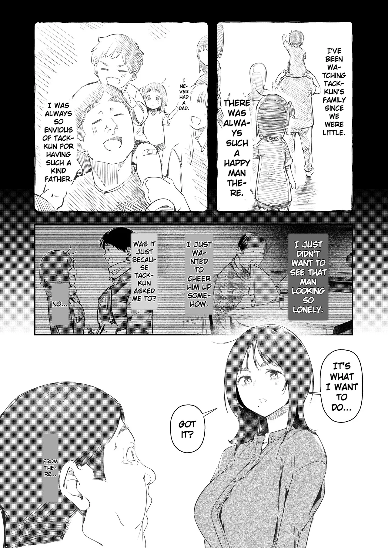 While My Childhood Friend Was Away in Tokyo I Slept With His Dad page 7