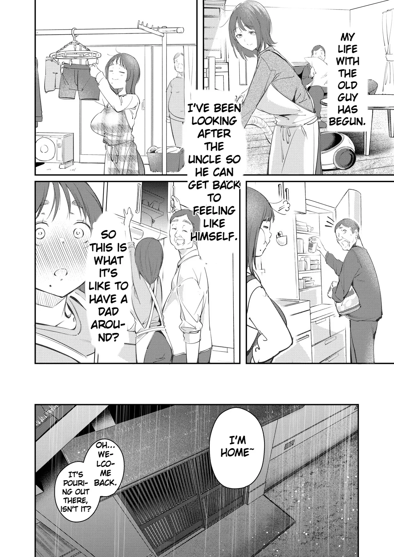 While My Childhood Friend Was Away in Tokyo I Slept With His Dad page 8
