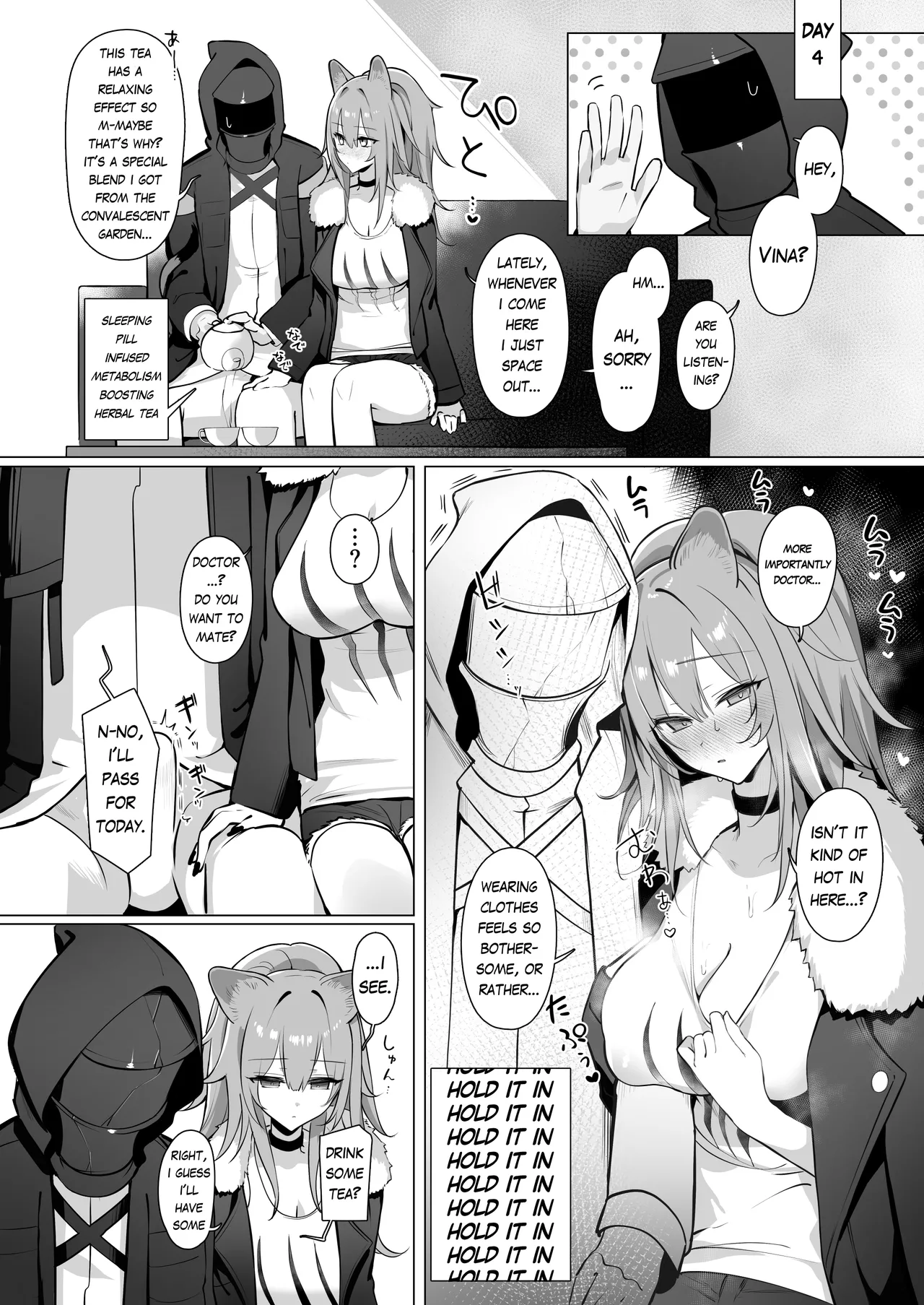 While the lion sleeps... page 17