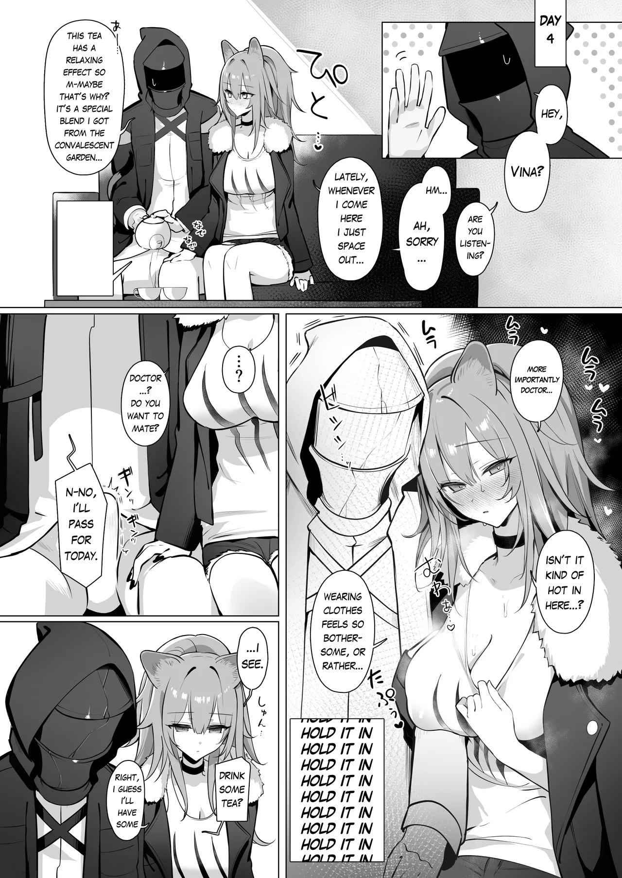 While the lion sleeps... page 17