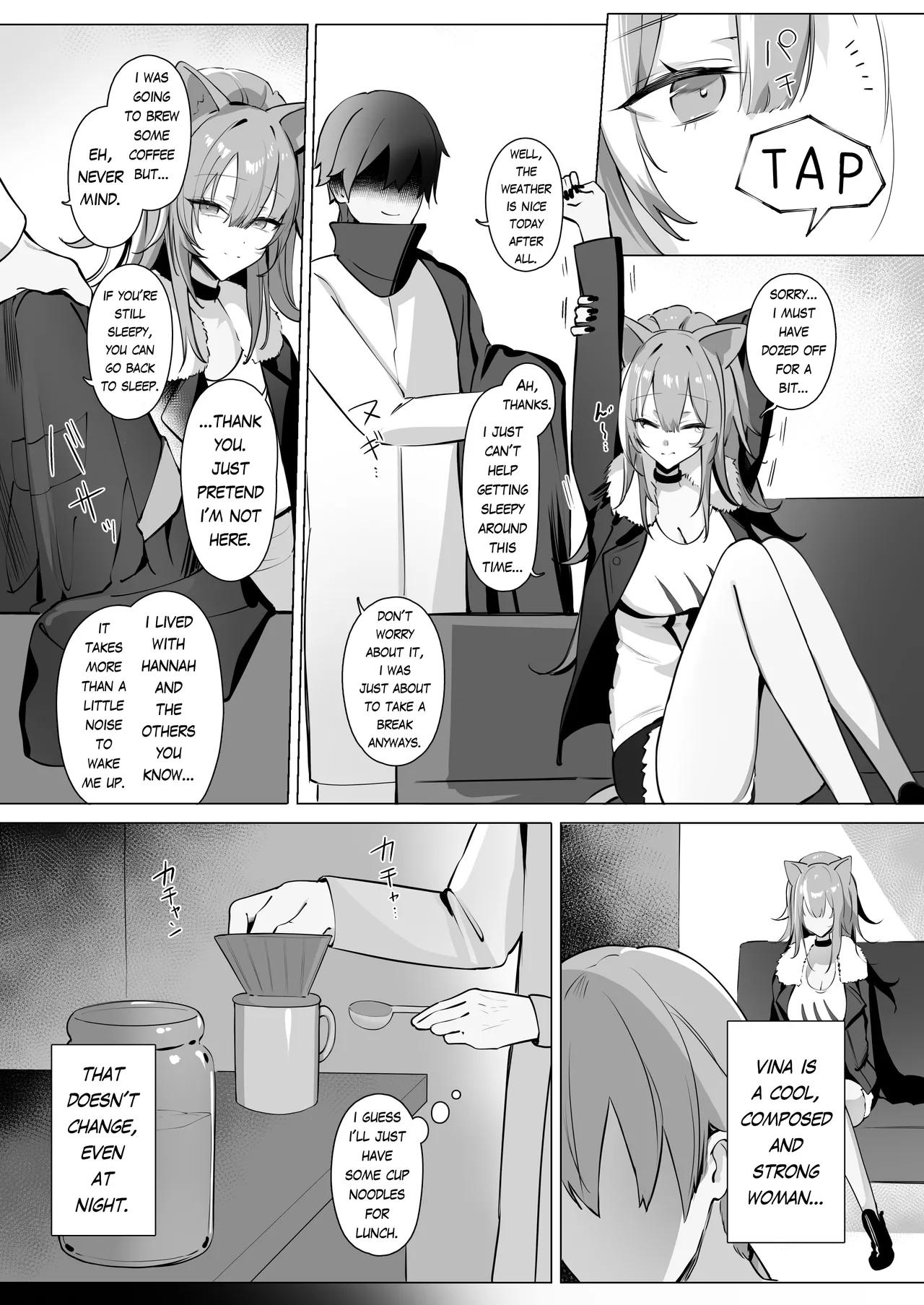 While the lion sleeps... page 5