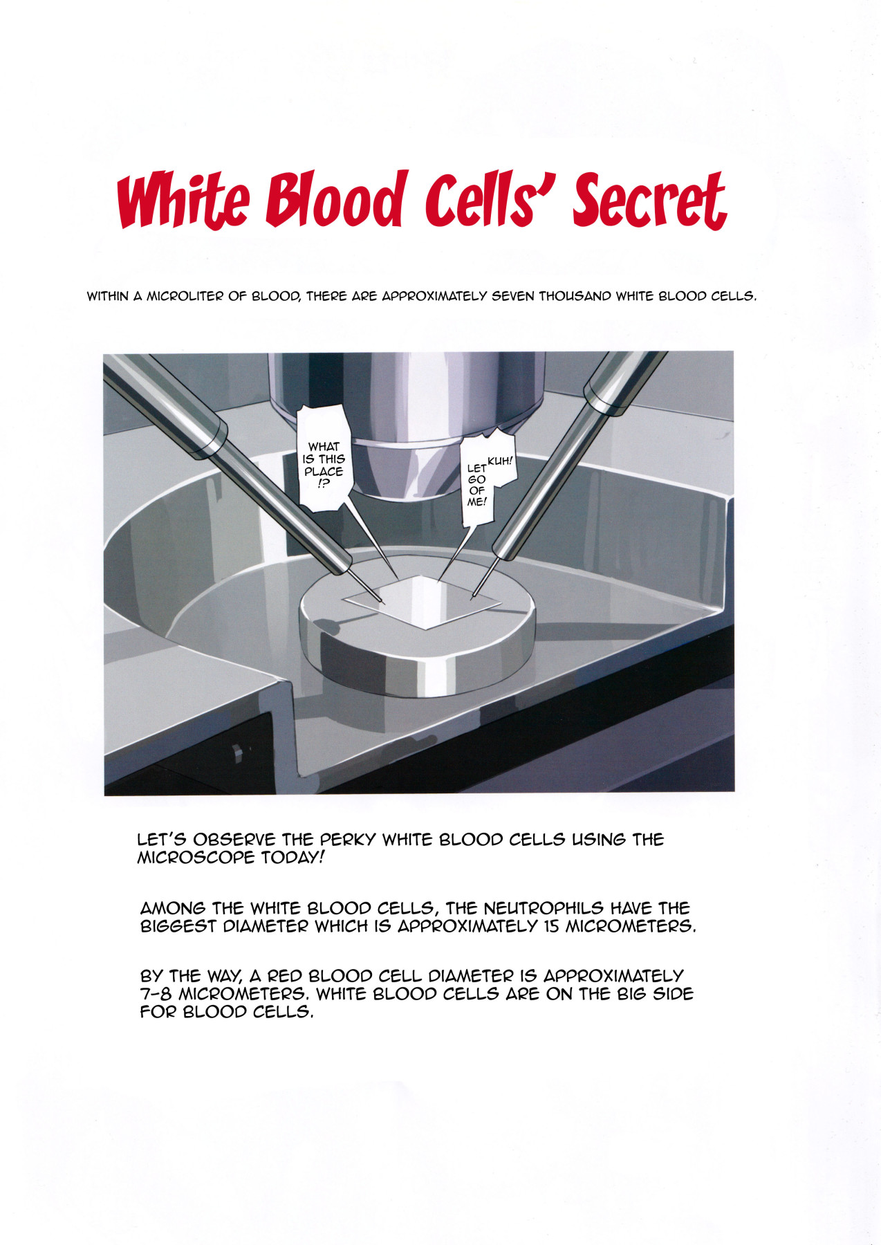 White Blood Cell Secret page 3
