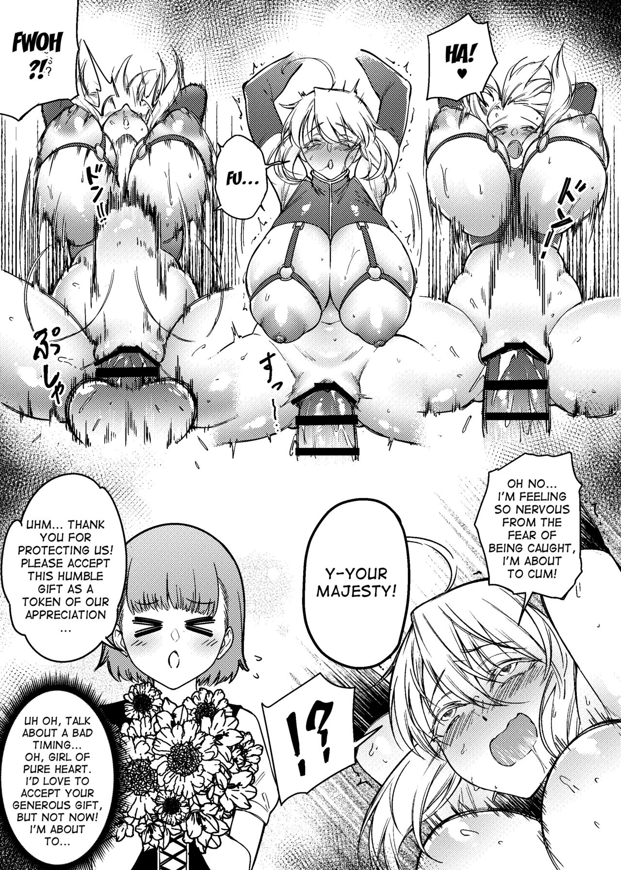 White Horse Riding a Knight 3 page 10
