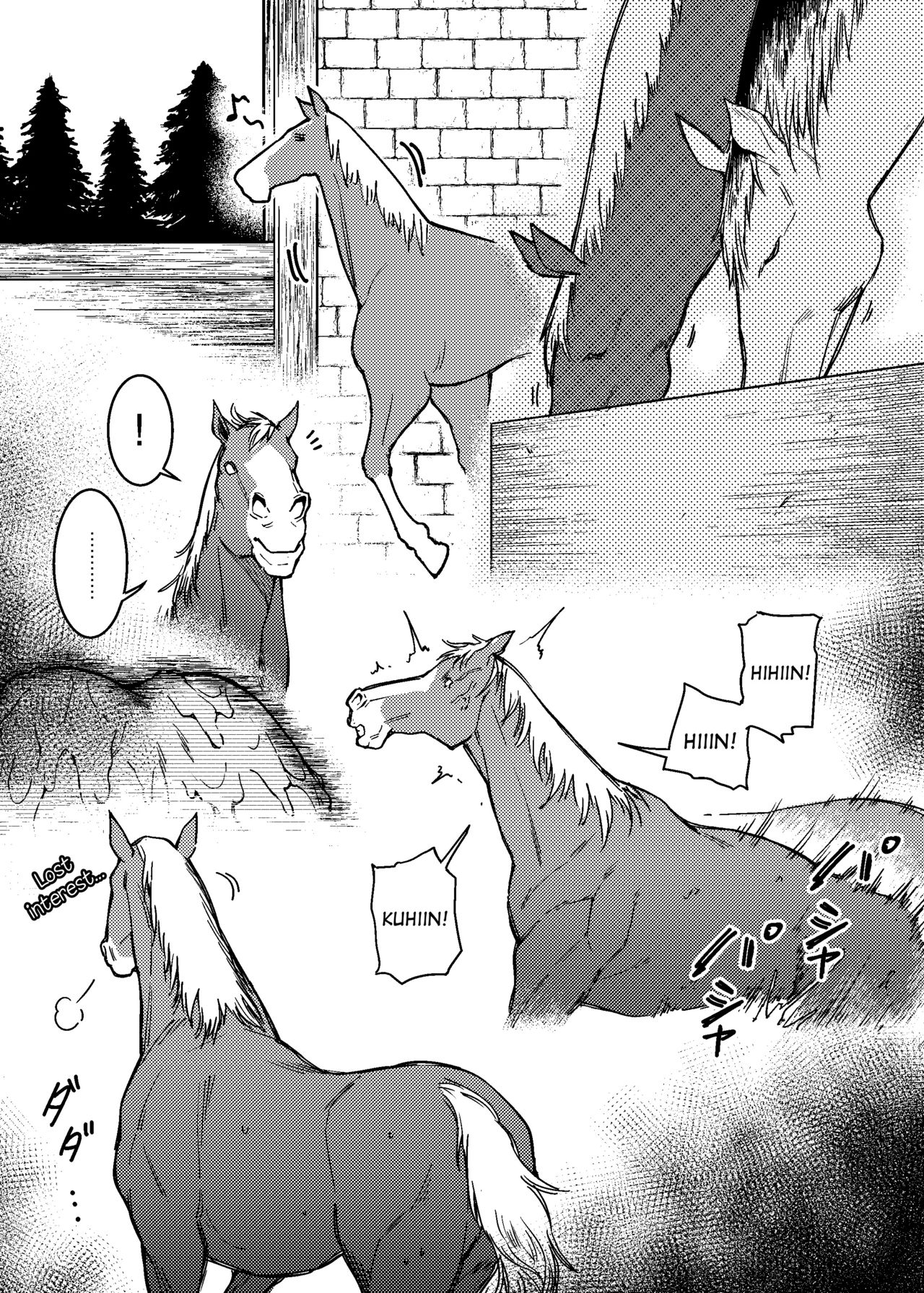 White Horse Riding a Knight 3 page 2