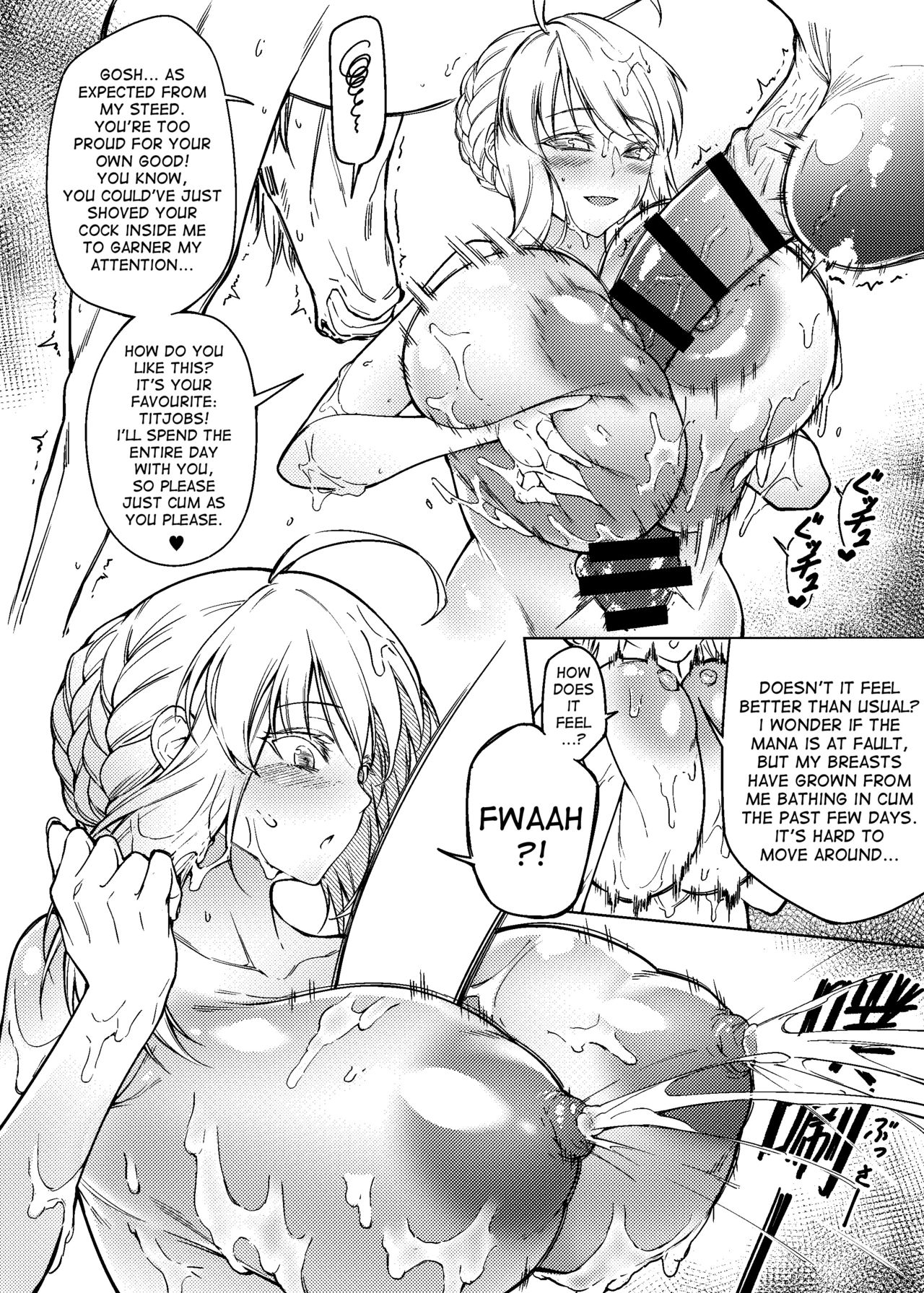 White Horse Riding a Knight 3 page 5