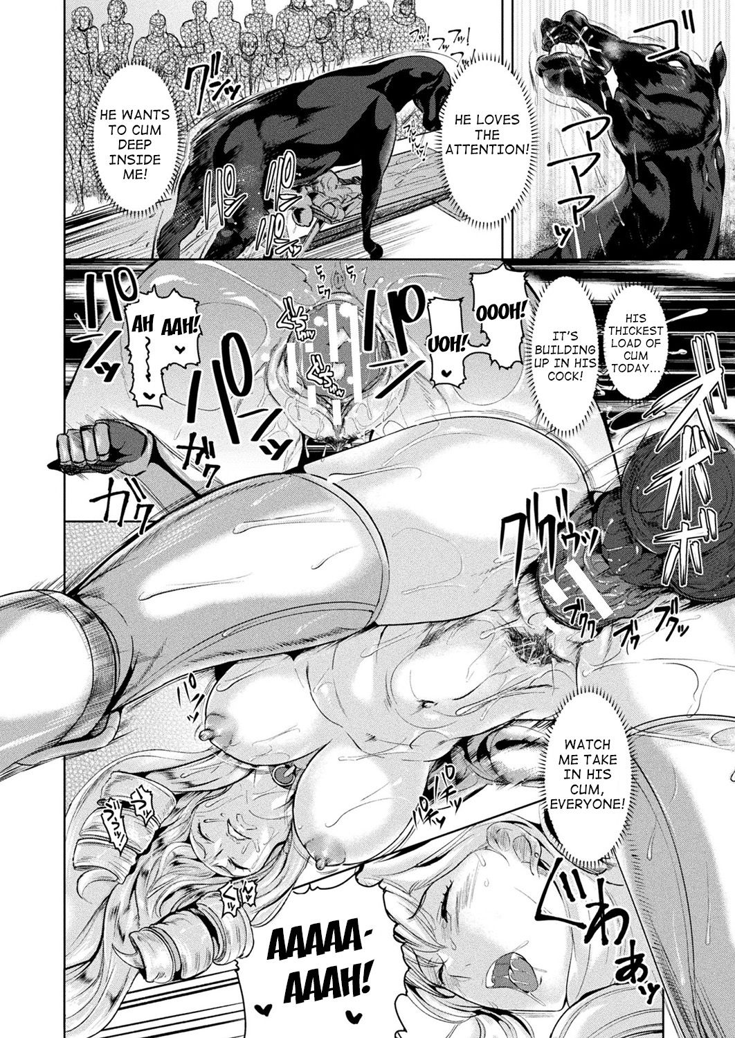 White Rose Knight Loriana ~Public Besitality~ page 10