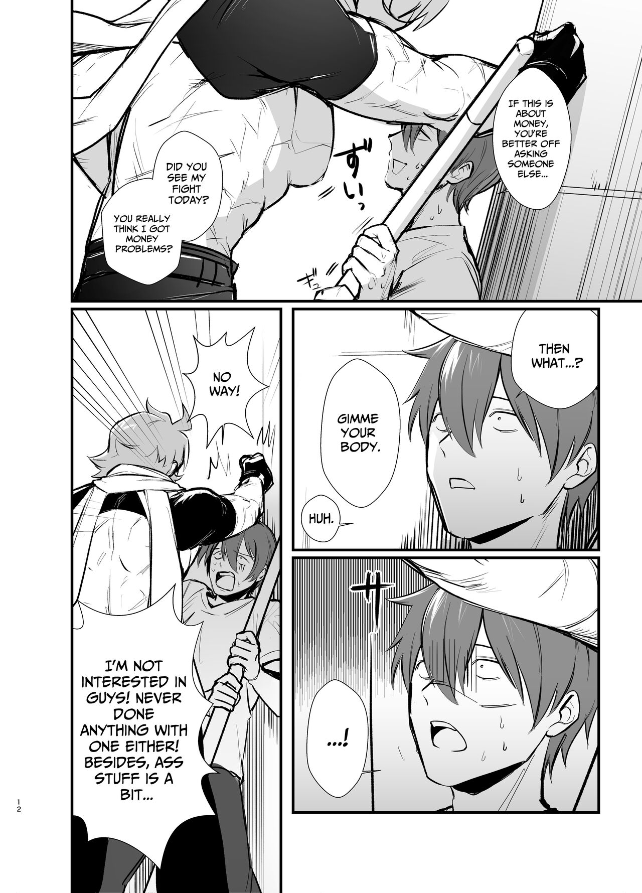 Who'd Have Thought The Strongest Man Would Get His Pussy Ploughed... page 10