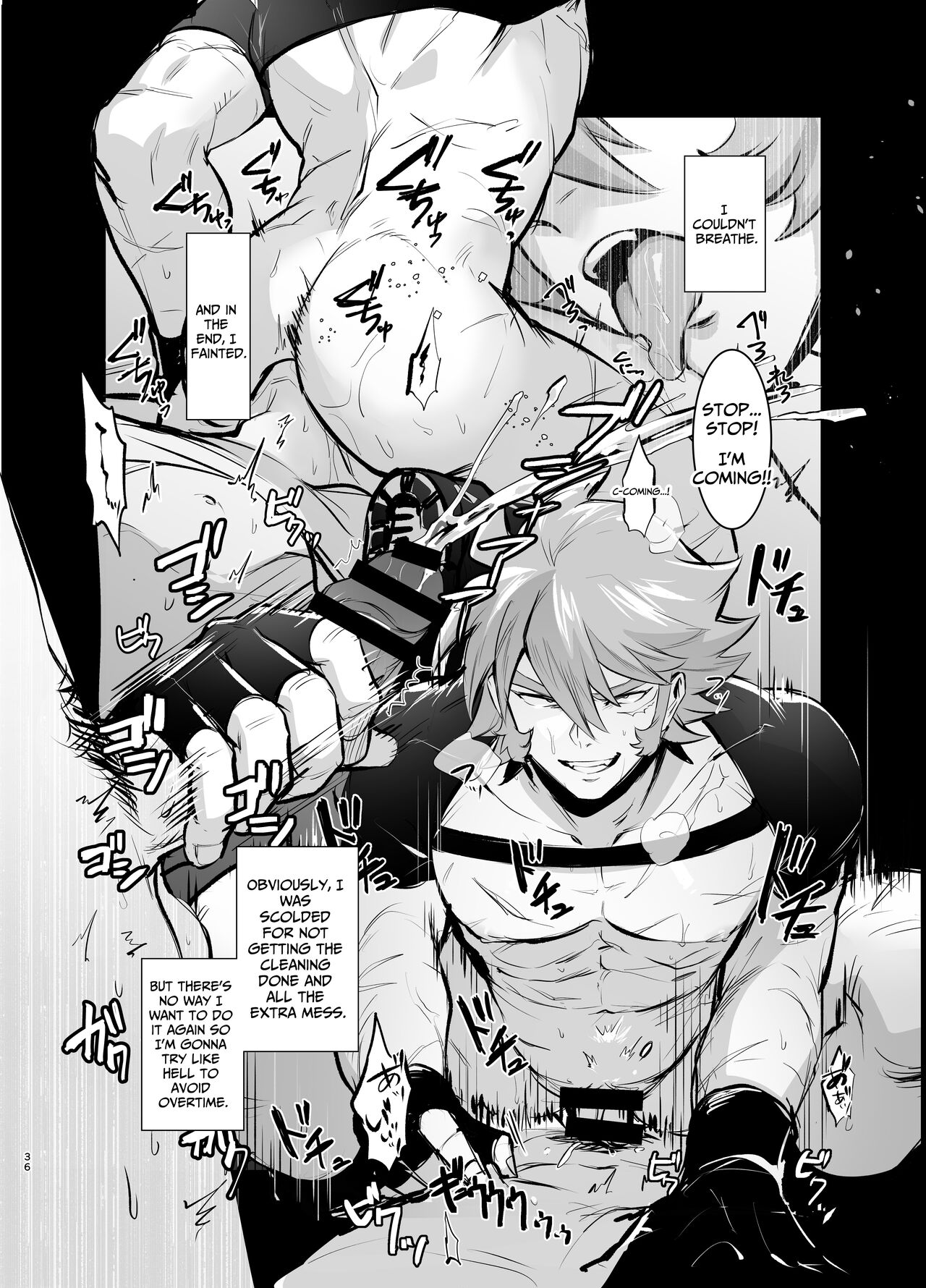 Who'd Have Thought The Strongest Man Would Get His Pussy Ploughed... page 34