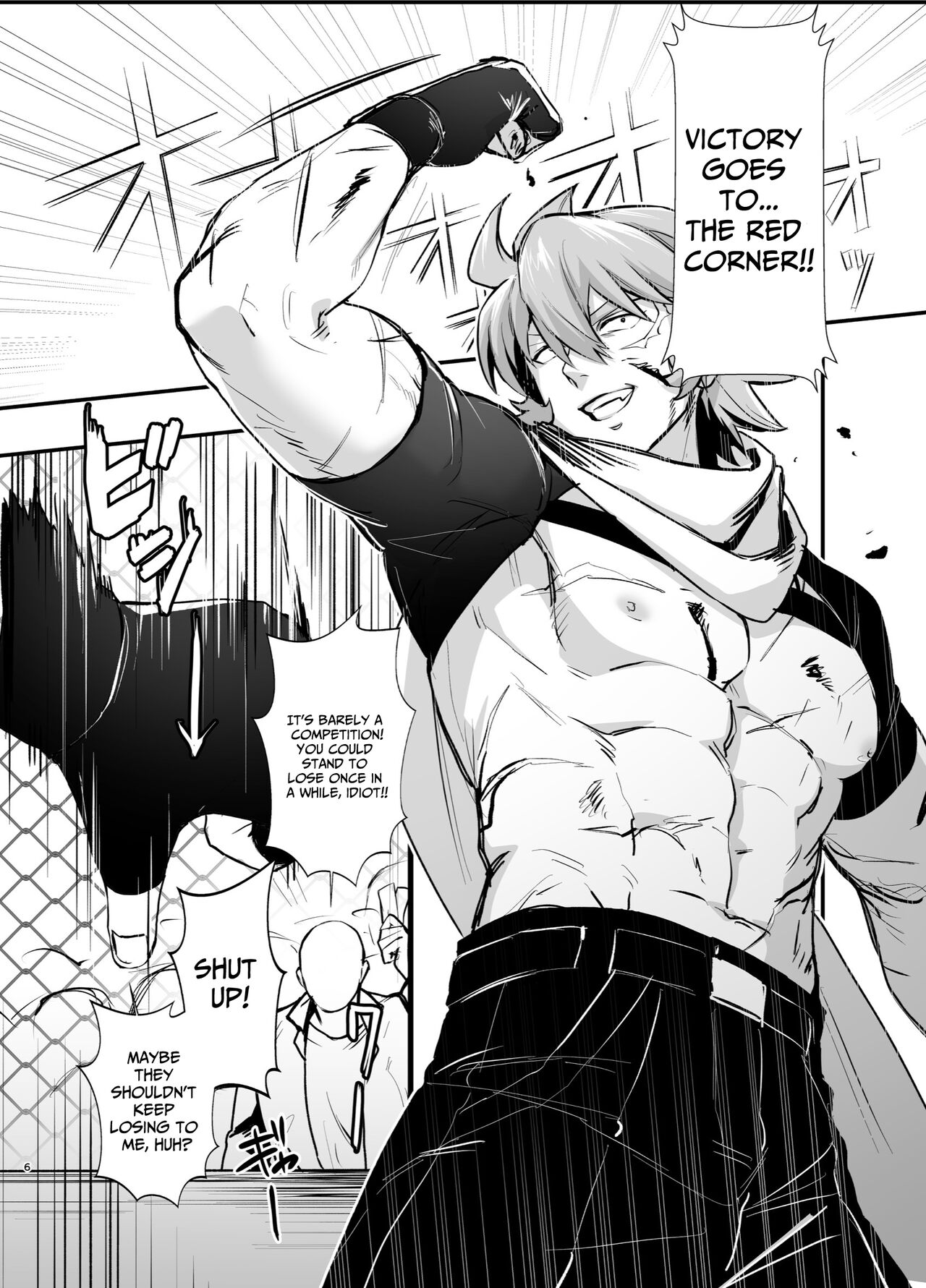 Who'd Have Thought The Strongest Man Would Get His Pussy Ploughed... page 4