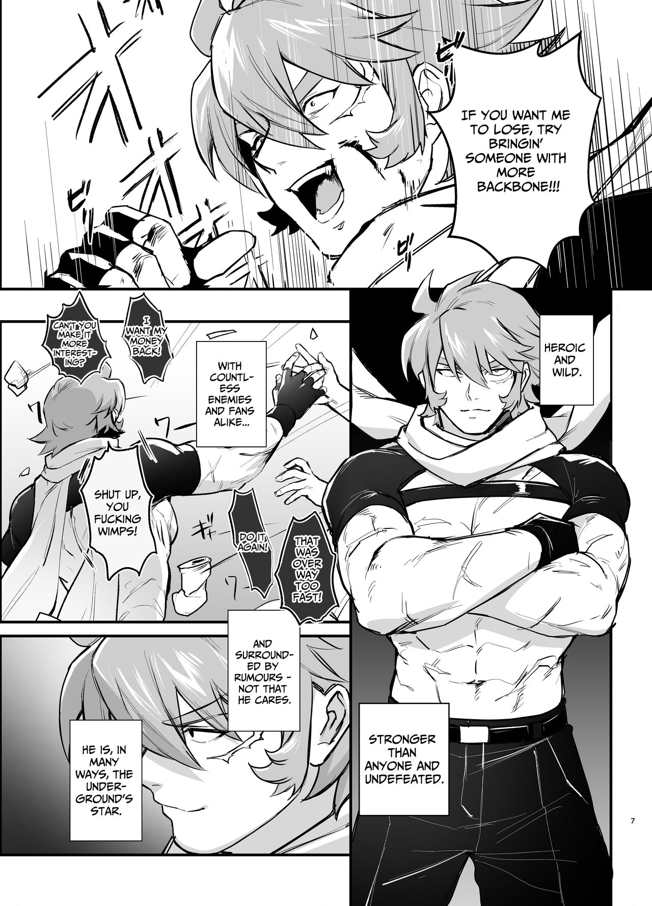 Who'd Have Thought The Strongest Man Would Get His Pussy Ploughed... page 5