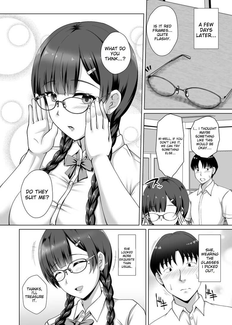 Why she took off her glasses ~The Unrequited Love of the Class President with Huge Tits who allowed herself to be Manipulated by her Boyfriend~ page 10