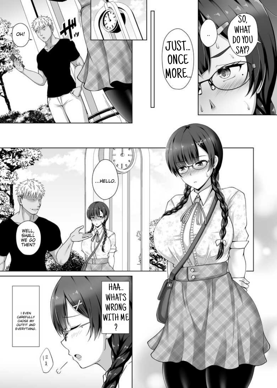 Why she took off her glasses ~The Unrequited Love of the Class President with Huge Tits who allowed herself to be Manipulated by her Boyfriend~ page 23