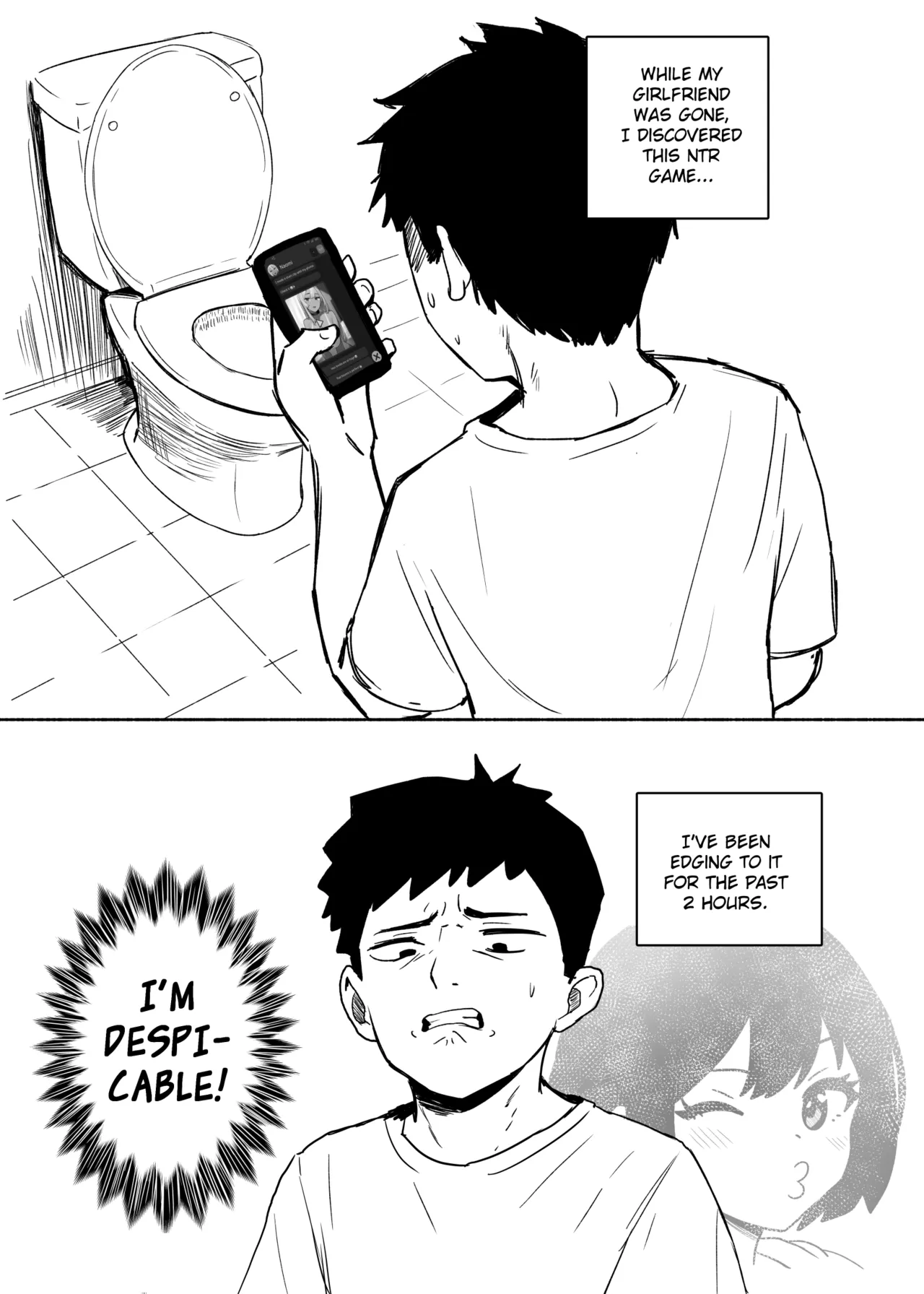 Why Won't My Girlfriend NTR Me? page 14