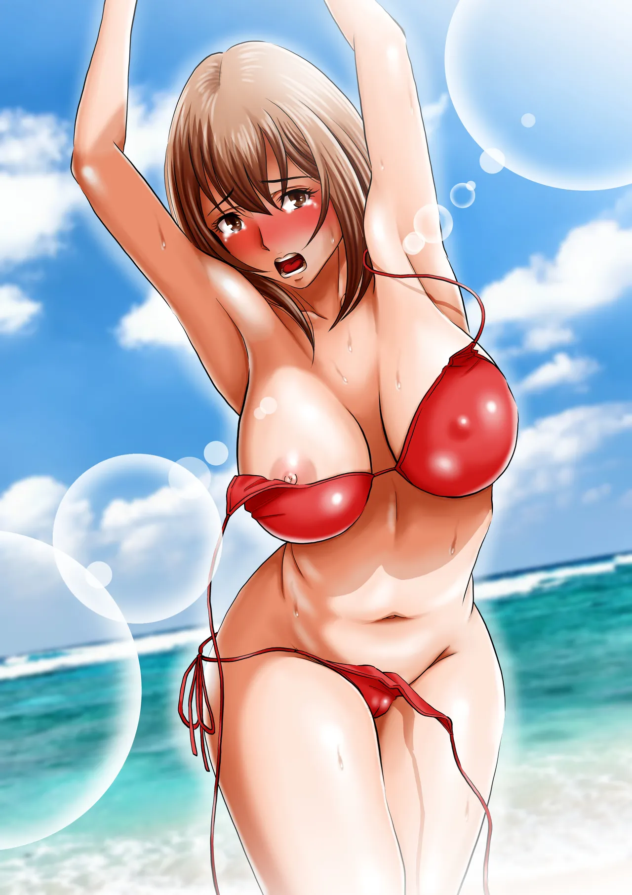 Wife Taken To Nudist Beach For Honeymoon page 43