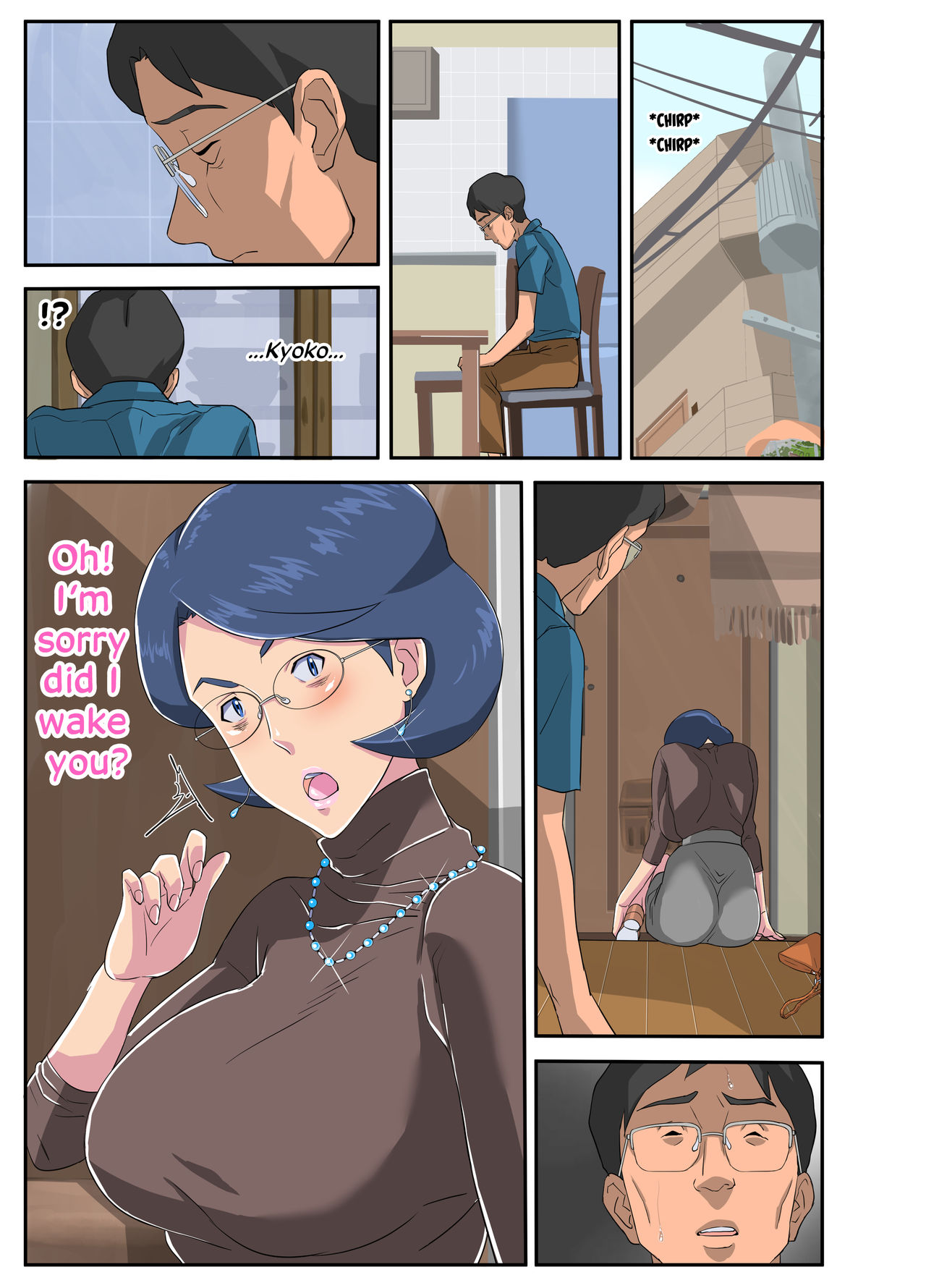 Wife with a strong sense of justice NTR manga ~Wife targeted by sex obsessed manager~ page 58