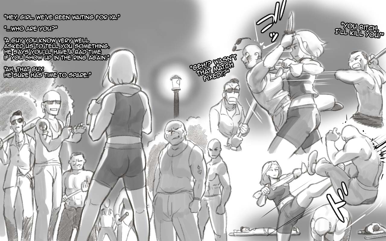 WILDCATS ~ Futanari Chika Battle page 18