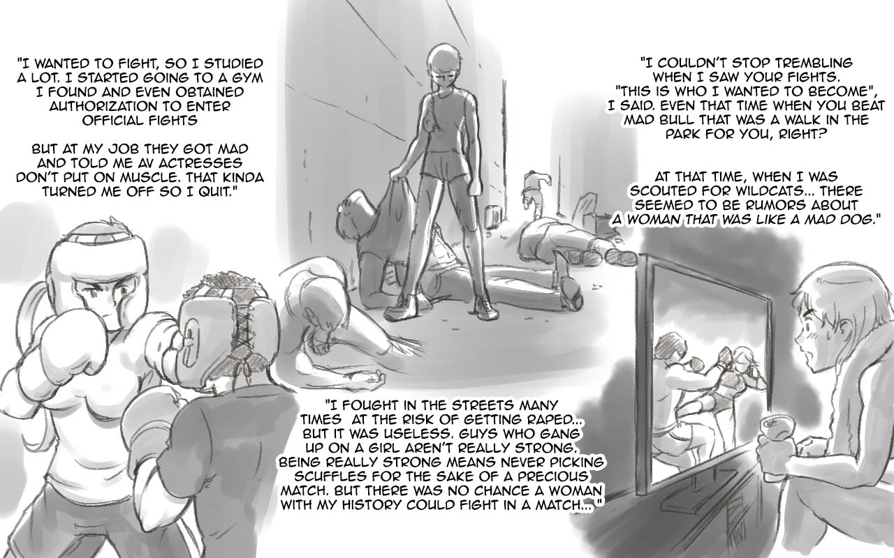 WILDCATS ~ Futanari Chika Battle page 55