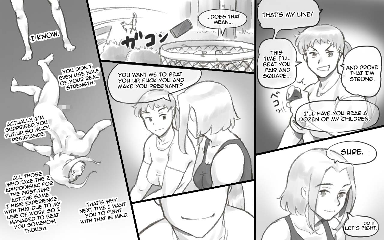 WILDCATS ~ Futanari Chika Battle page 56