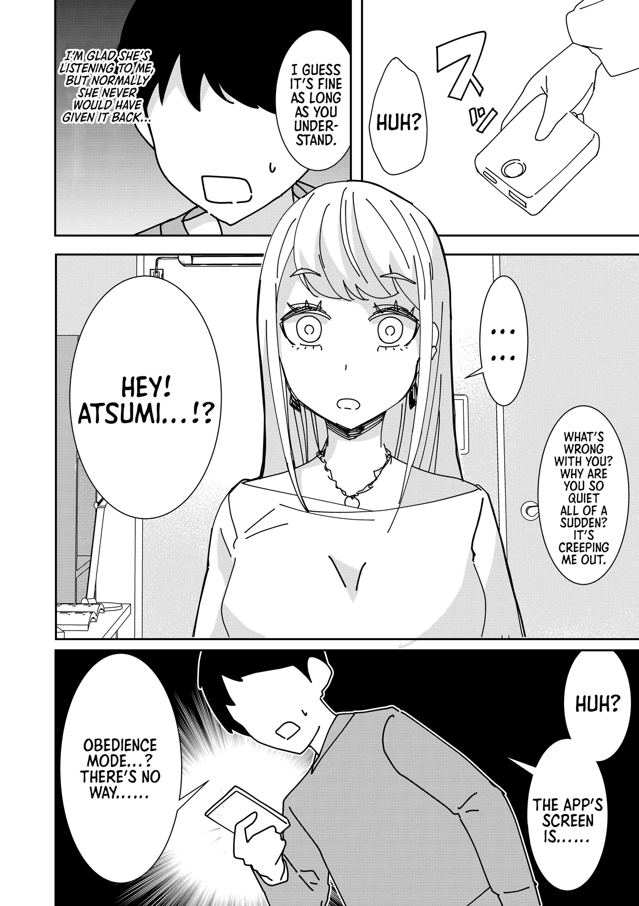 With a Hypnosis App! ~I Tried Making my Cheeky Younger Sister into an Onahole~ page 5