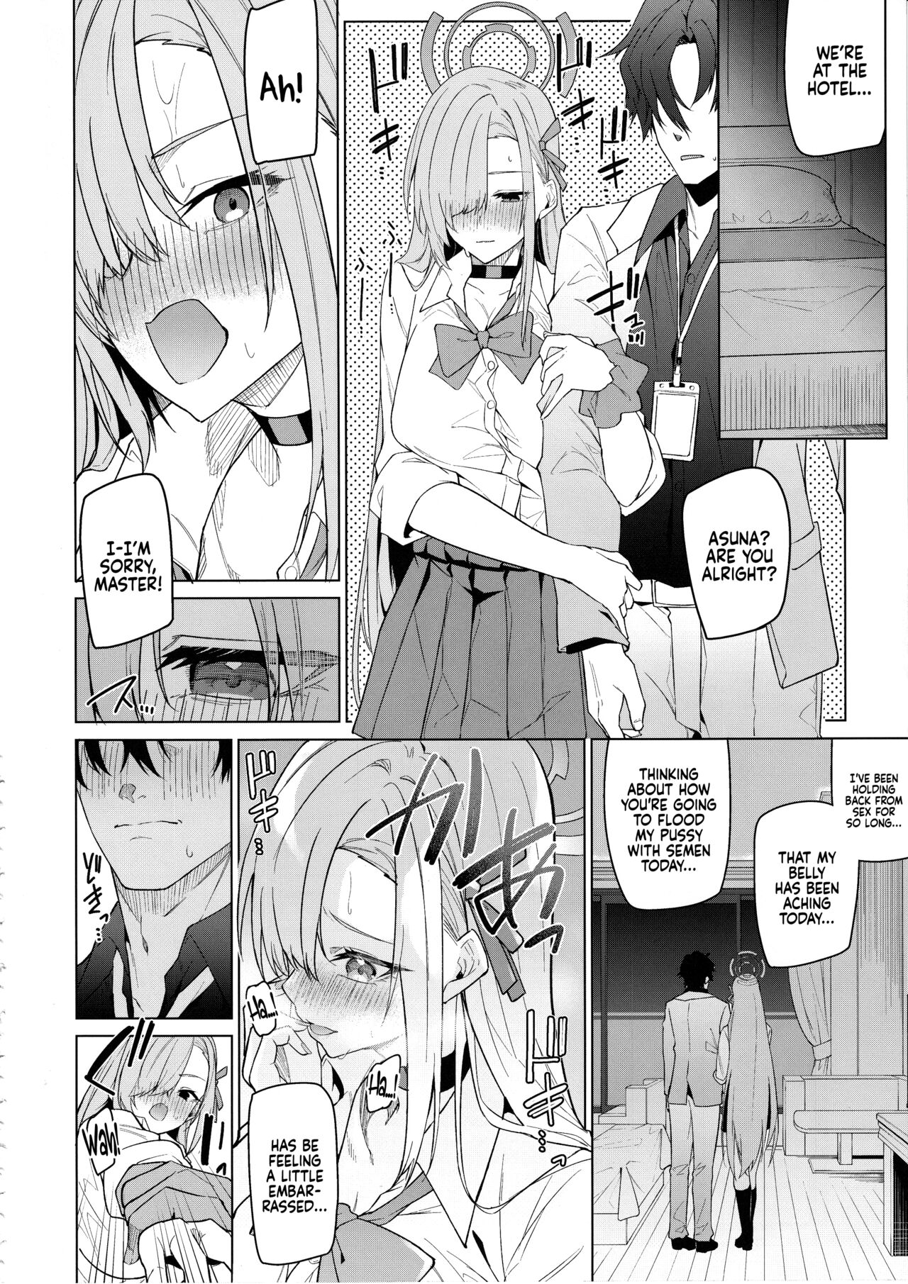 With Asuna after a week apart. page 13