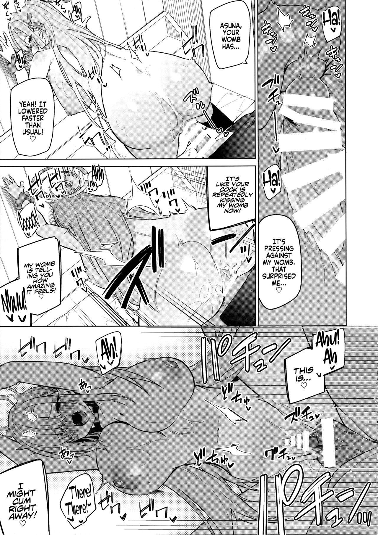 With Asuna after a week apart. page 22
