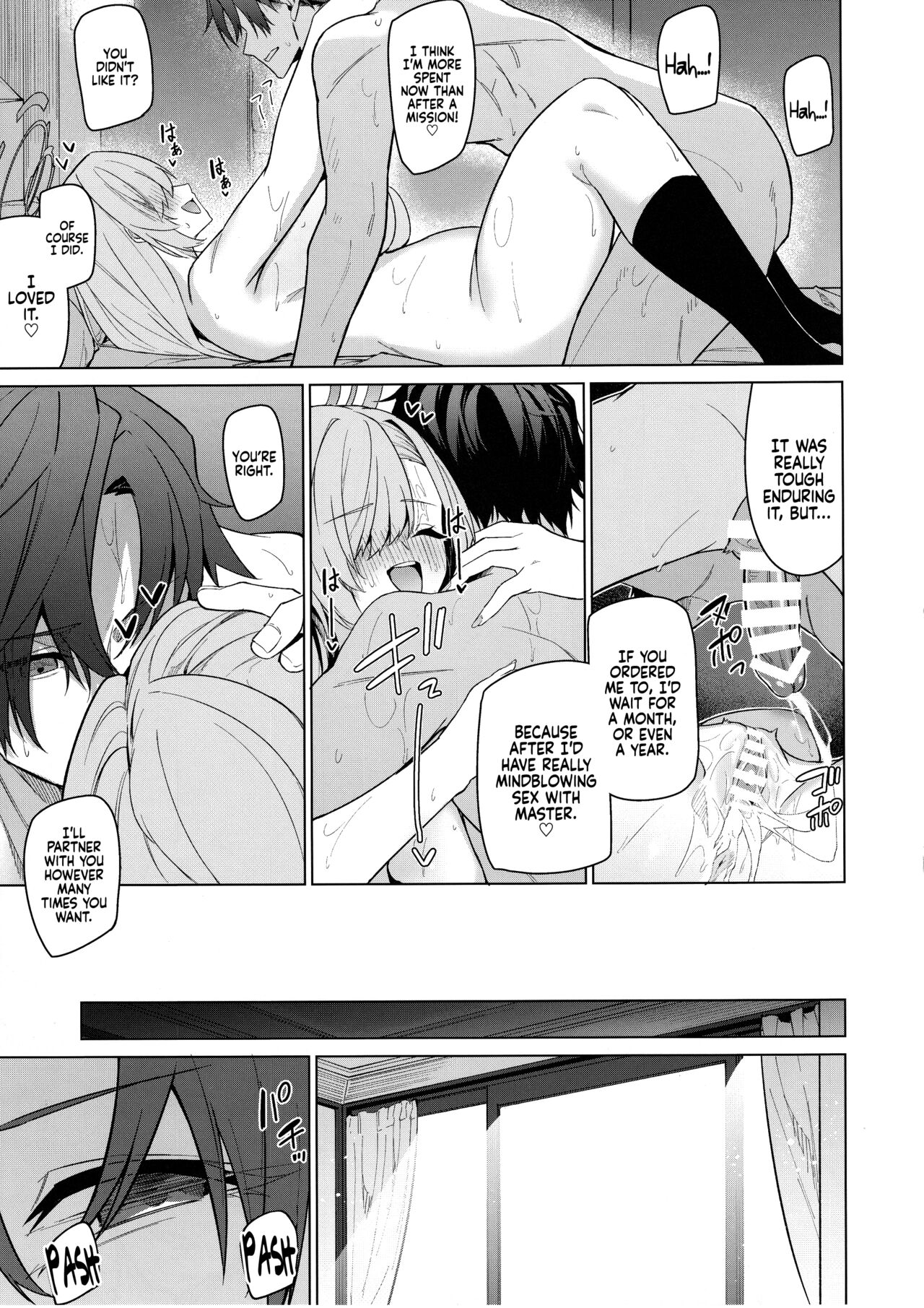 With Asuna after a week apart. page 30