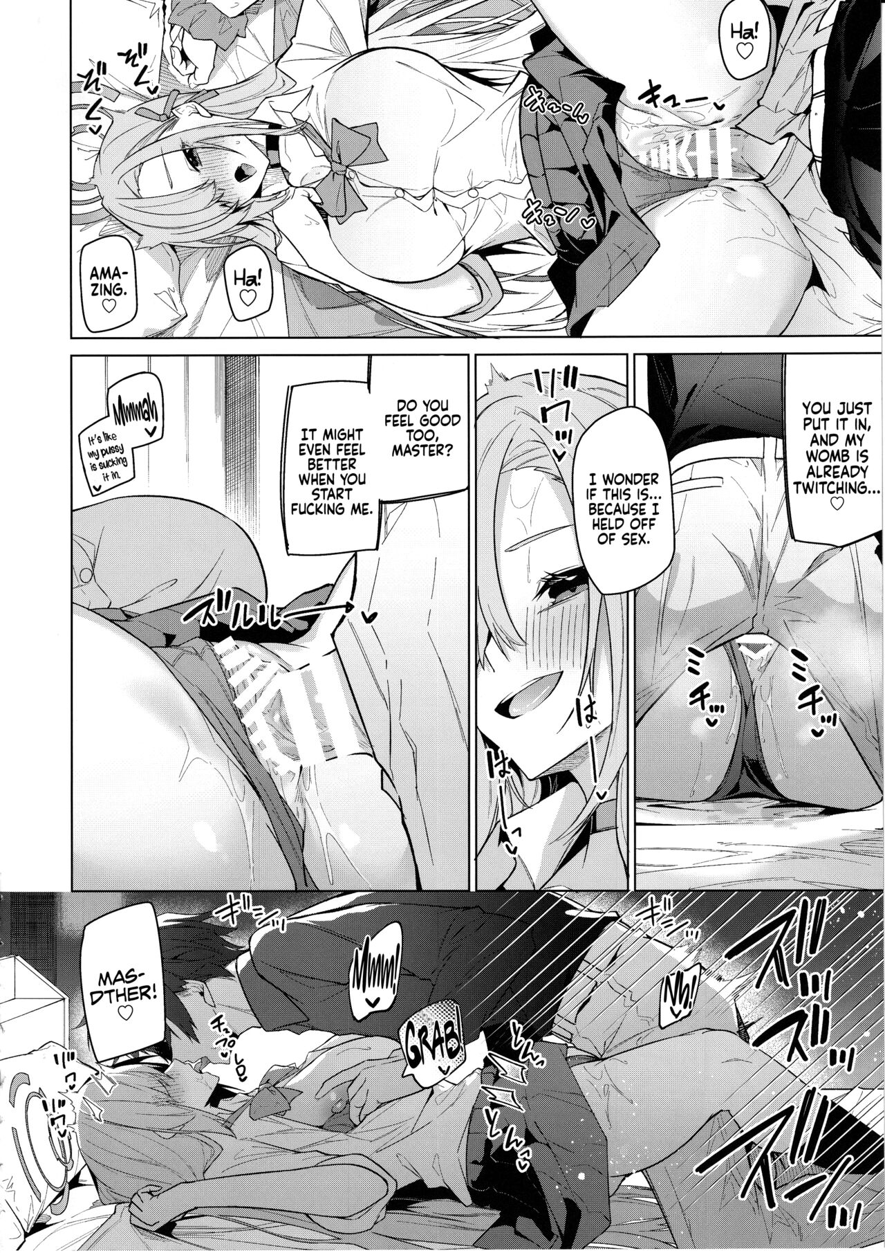 With Asuna after a week apart. page 7