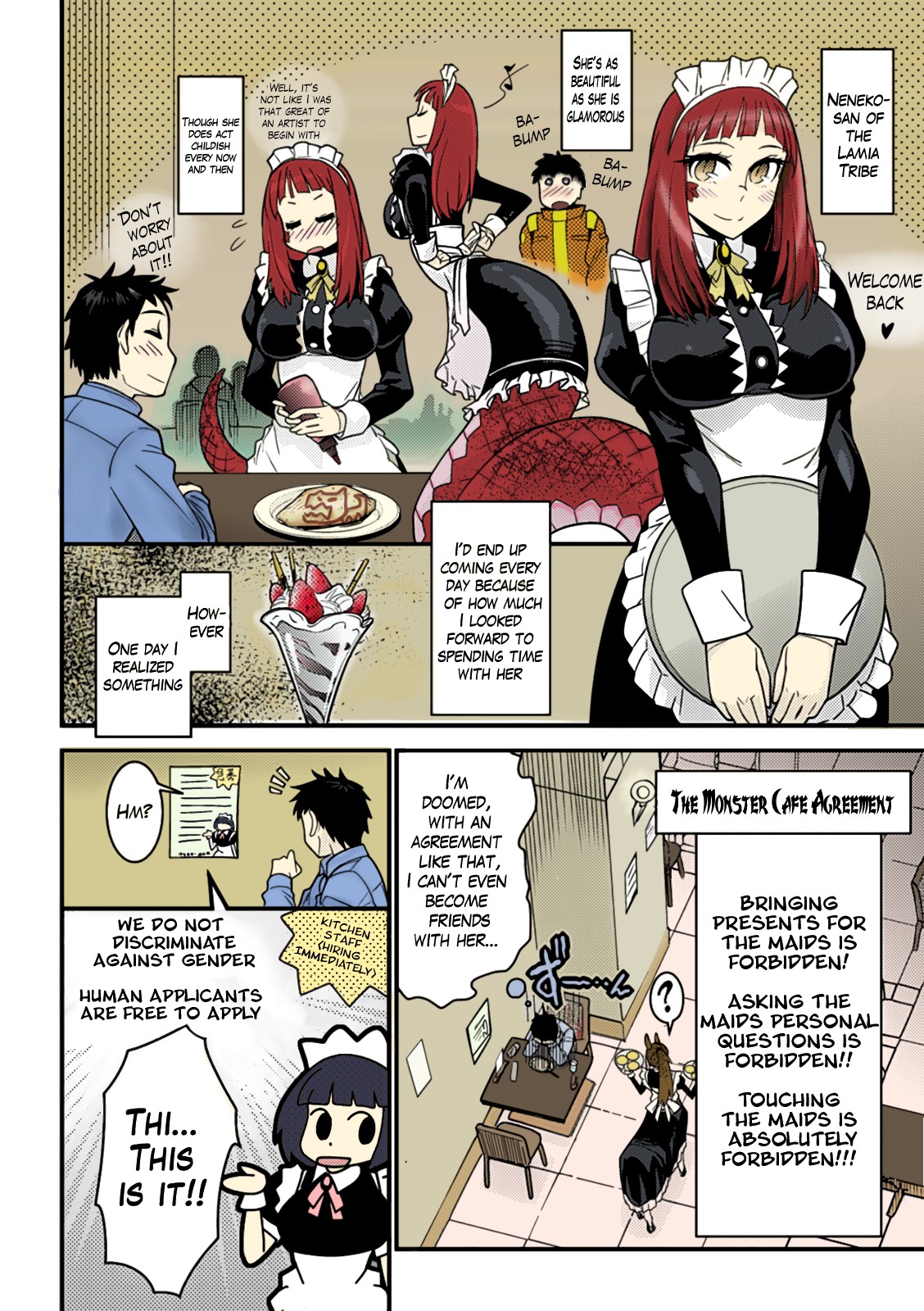 With Love, the Monster Cafe page 18