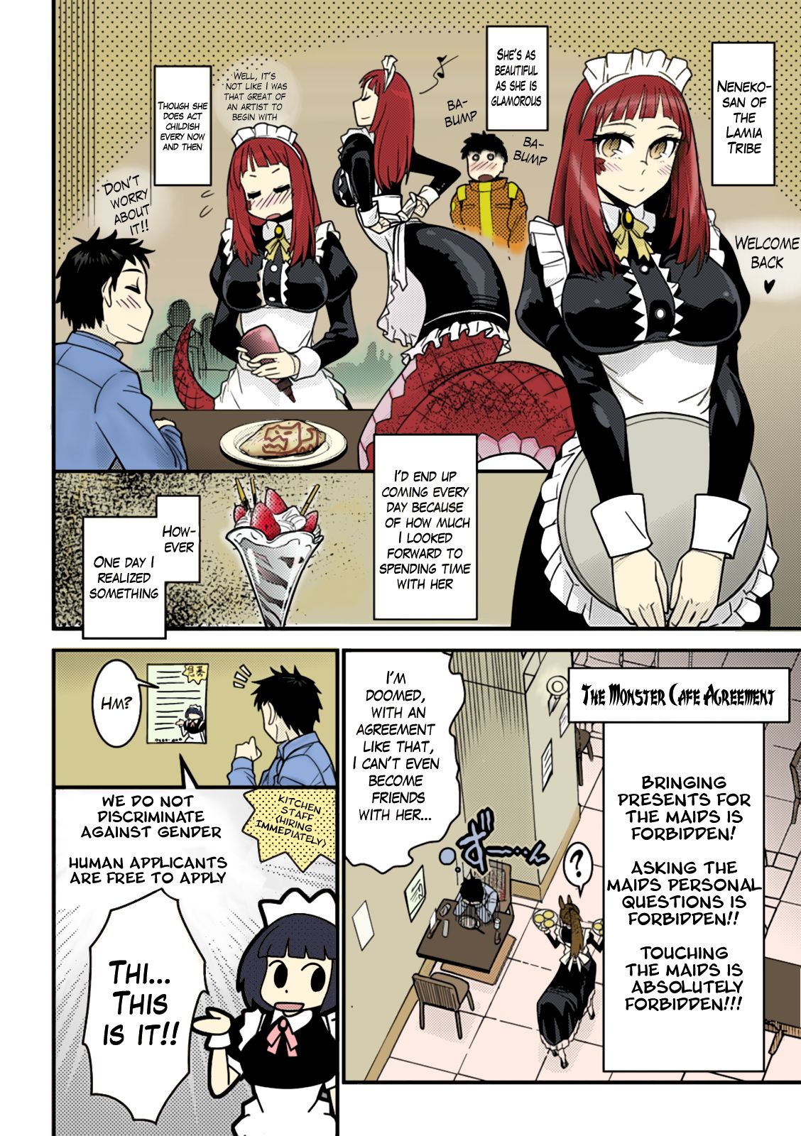 With Love, the Monster Cafe page 18
