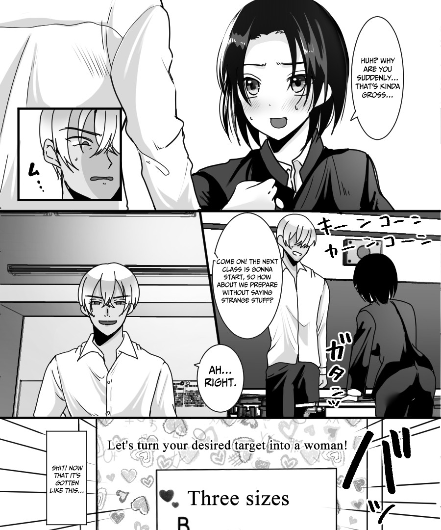 With My Sex Change App, I’ll Turn Him Into the Perfect Gyaru Slut! page 8