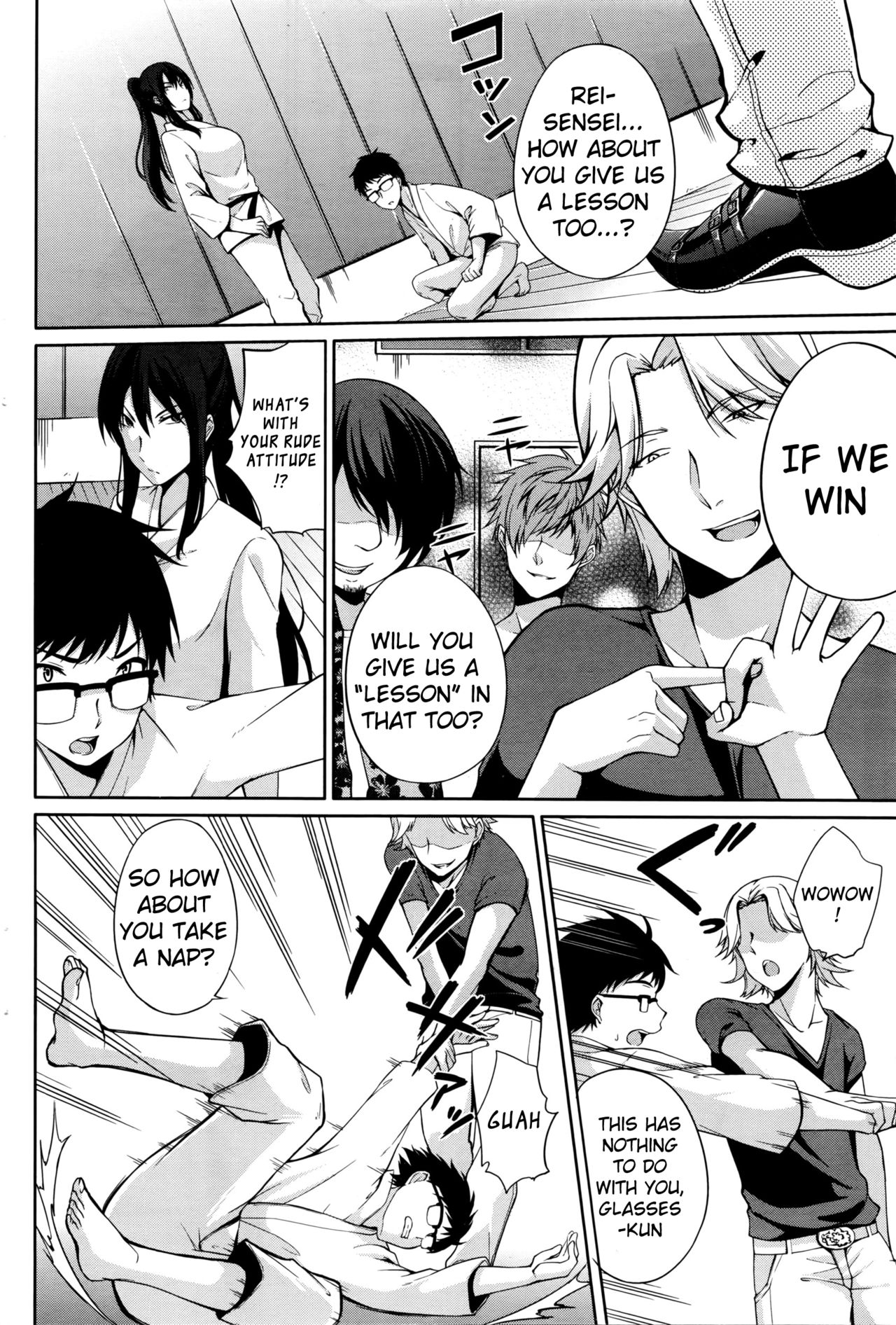 With Sensei... page 4