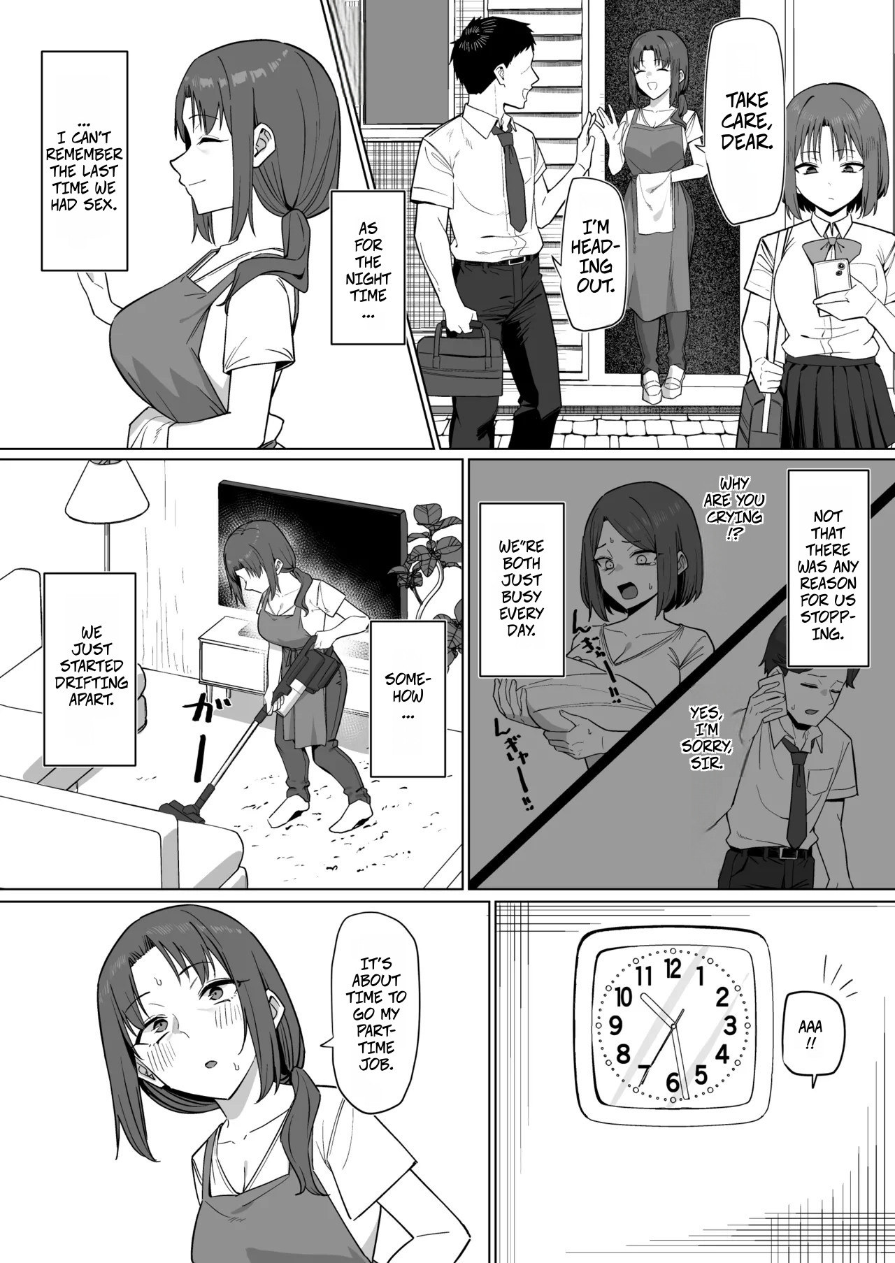 With The Housewife At My Part-Time Job 1-2 -- Baito saki no hitozuma to page 11